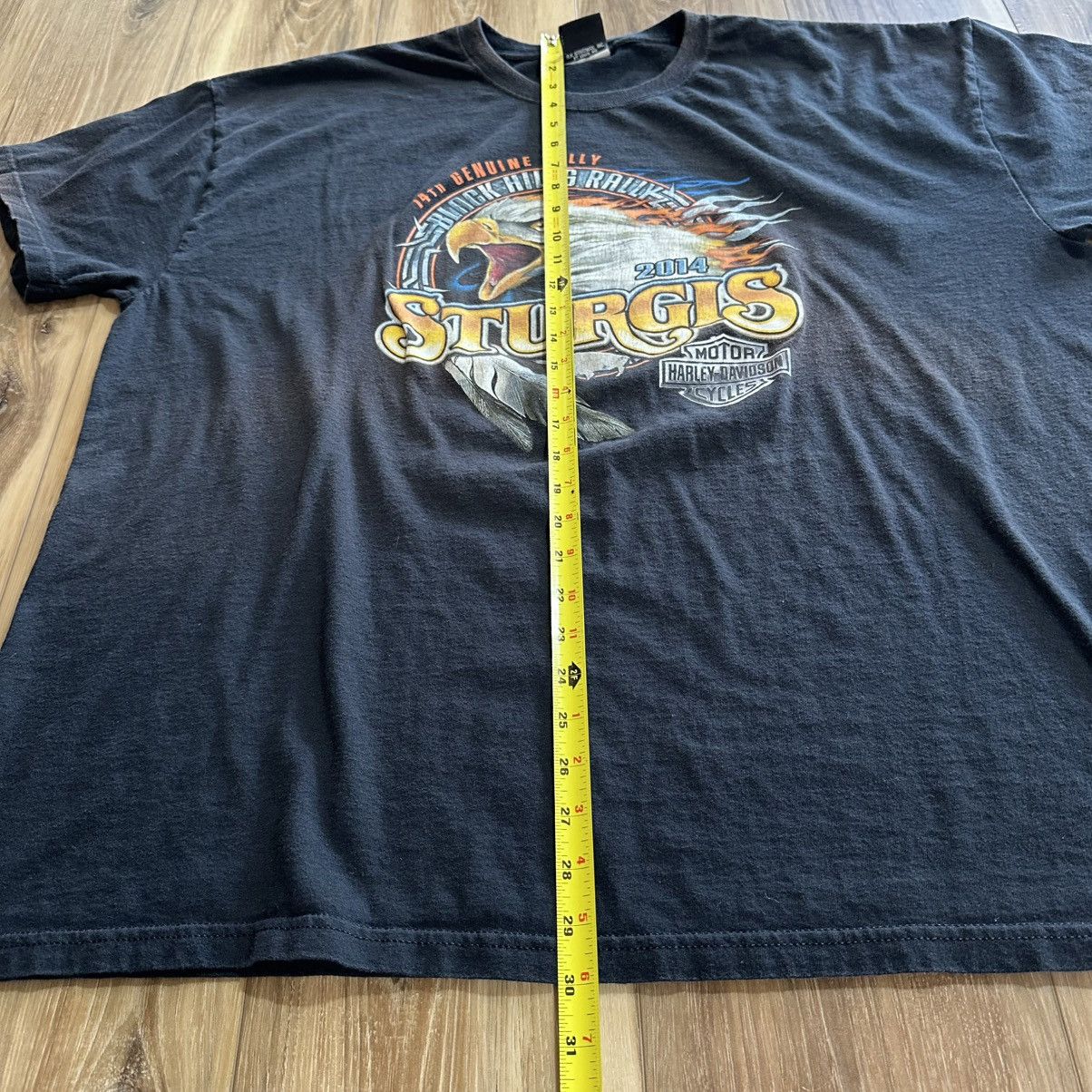 Harley Davidson Harley Davidson Bald Eagle Sturgis 2014 Rally Shirt Size US XXL / EU 58 / 5 - 9 Thumbnail