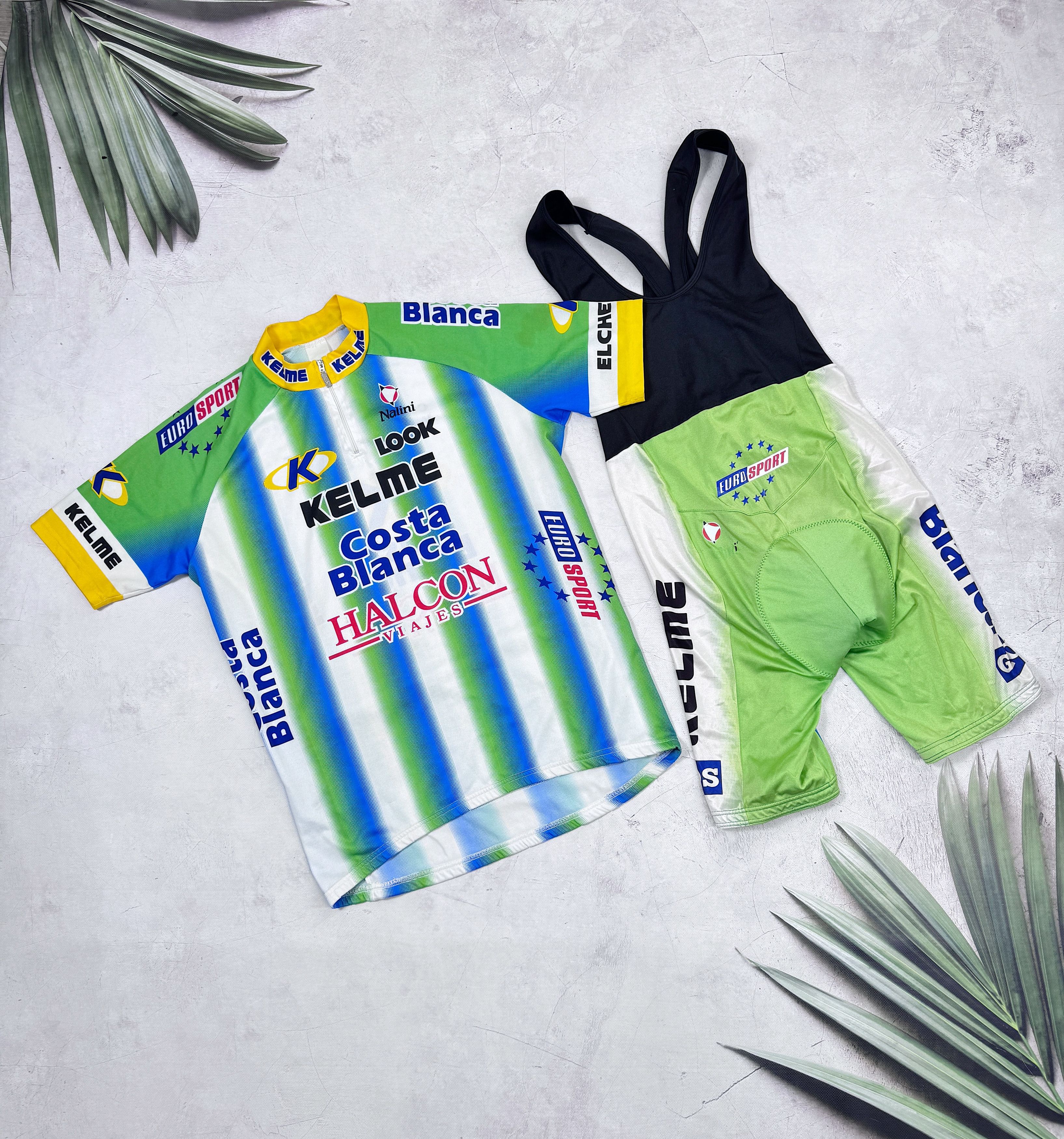 Sports Specialties Nalini Costa Blanca Euro Sport Cycling Jersey & Bib Shorts Size US M / EU 48-50 / 2 - 1 Thumbnail