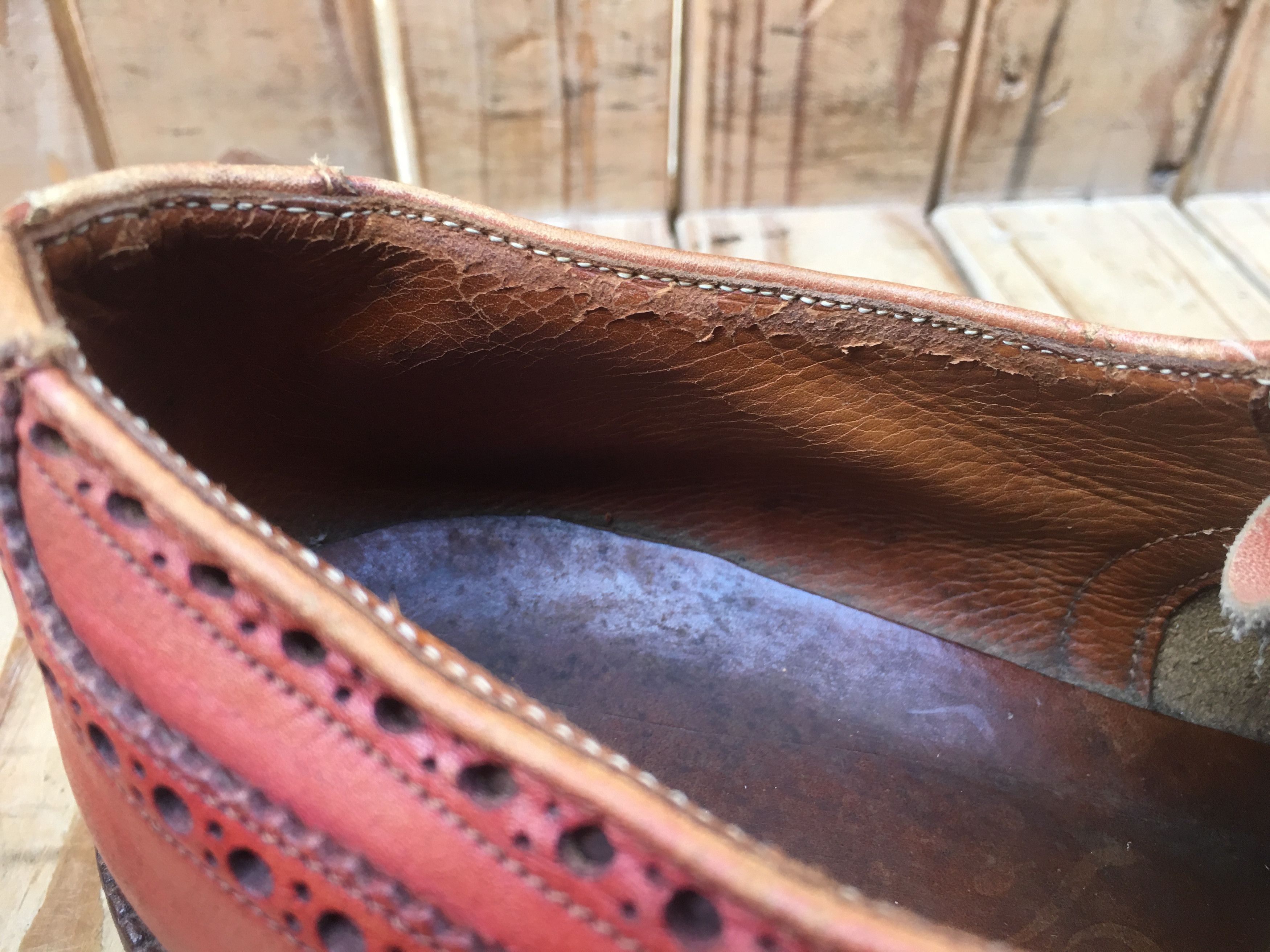 Tricker's Tricker’s bourton brown wingtip shoes UK 9.5 Size US 10.5 / EU 43-44 - 21 Thumbnail