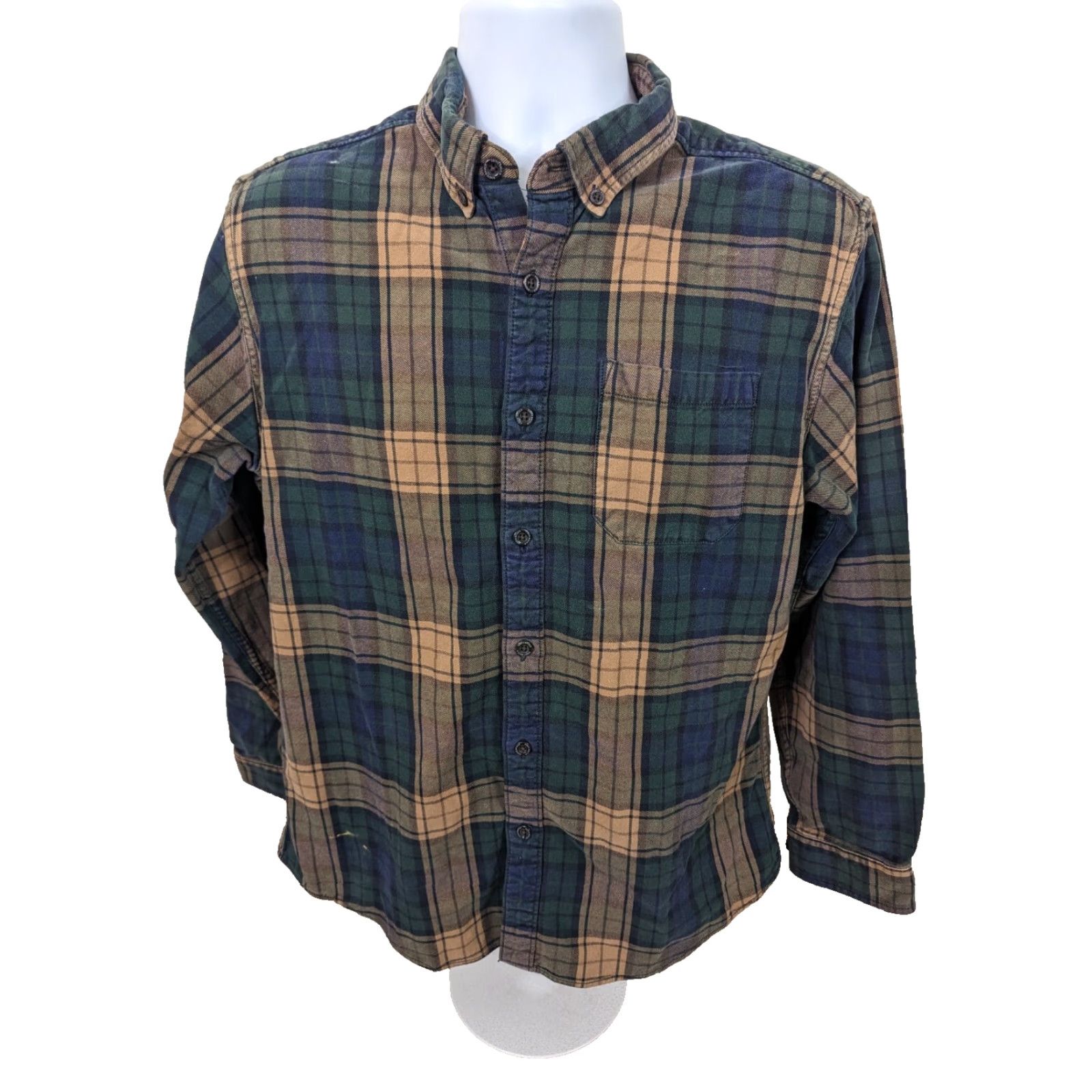 Eddie Bauer Eddie Bauer Button-Up Shirt Mens Large Plaid Flannel Classic Fit Button-Down Casual Outdoor Size US L / EU 52-54 / 3 - 2 Thumbnail