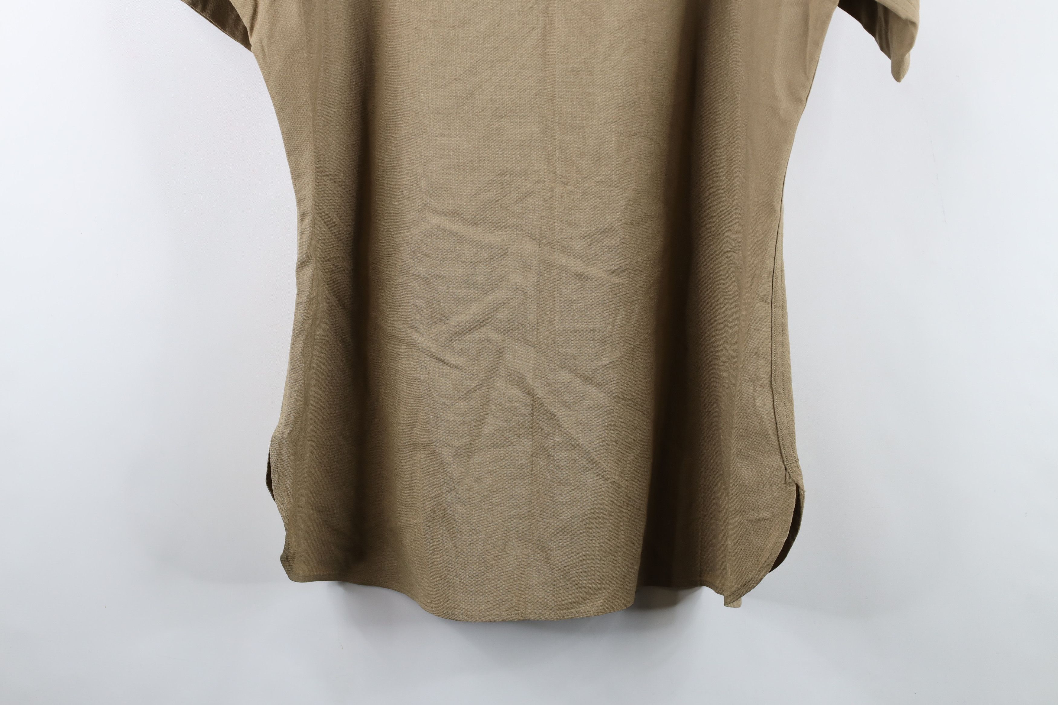 Vintage Vintage 40s World War II Military Field Button Shirt Size US M / EU 48-50 / 2 - 15 Thumbnail