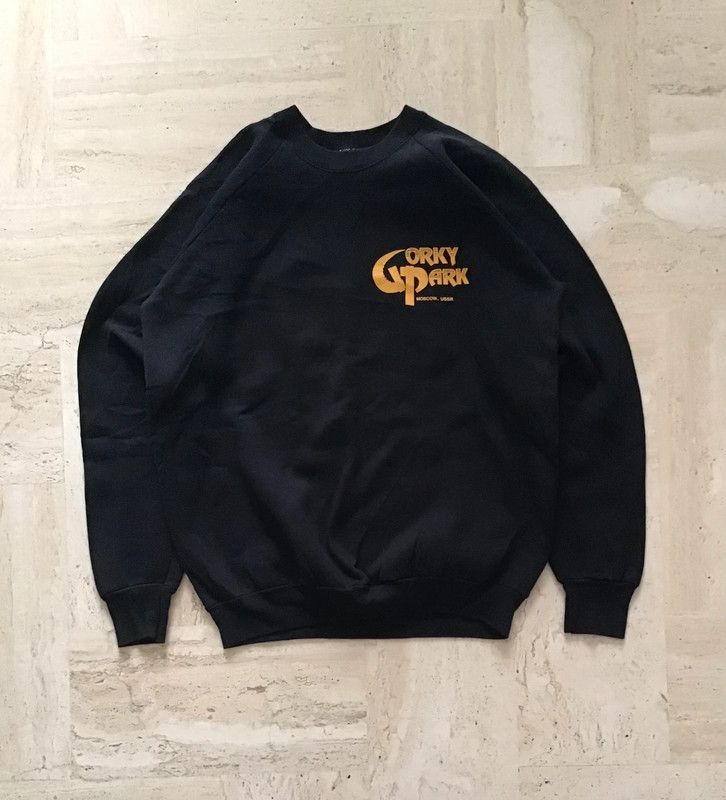 Vintage 80s Vintage RARE Gorky park ussr Moscow sweatshirt raglan Size US M / EU 48-50 / 2 - 1 Thumbnail