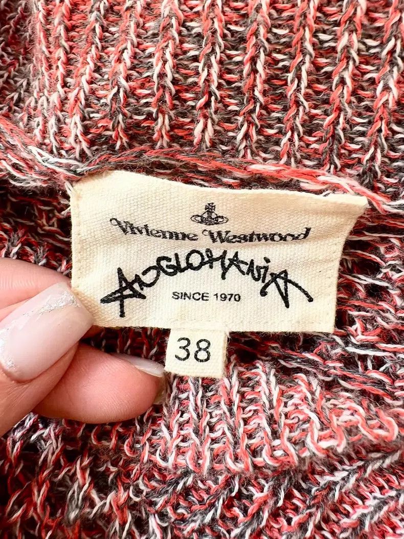 Vivienne Westwood Vivienne Westwood Vintage Red Lace Knit Open Cardigan Jack Size XS / US 0-2 / IT 36-38 - 5 Thumbnail