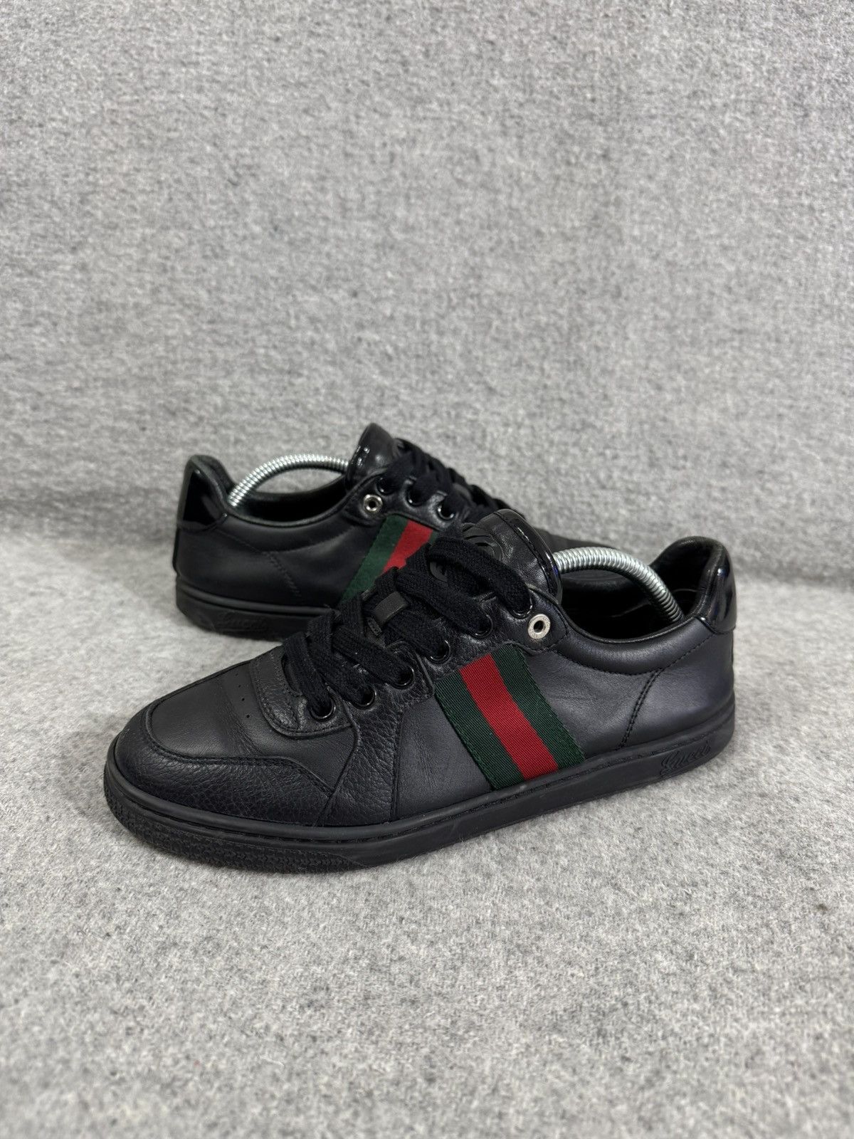 Gucci Gucci Ace Coda Web Stripe Low Leather Sneakers size 36 Italy Size US 6 / IT 36 - 1 Thumbnail