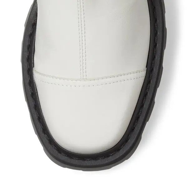 Jimmy Choo o1y0326 Ankle Boots in White/Black Size US 9.5 / IT 39.5 - 2 Thumbnail