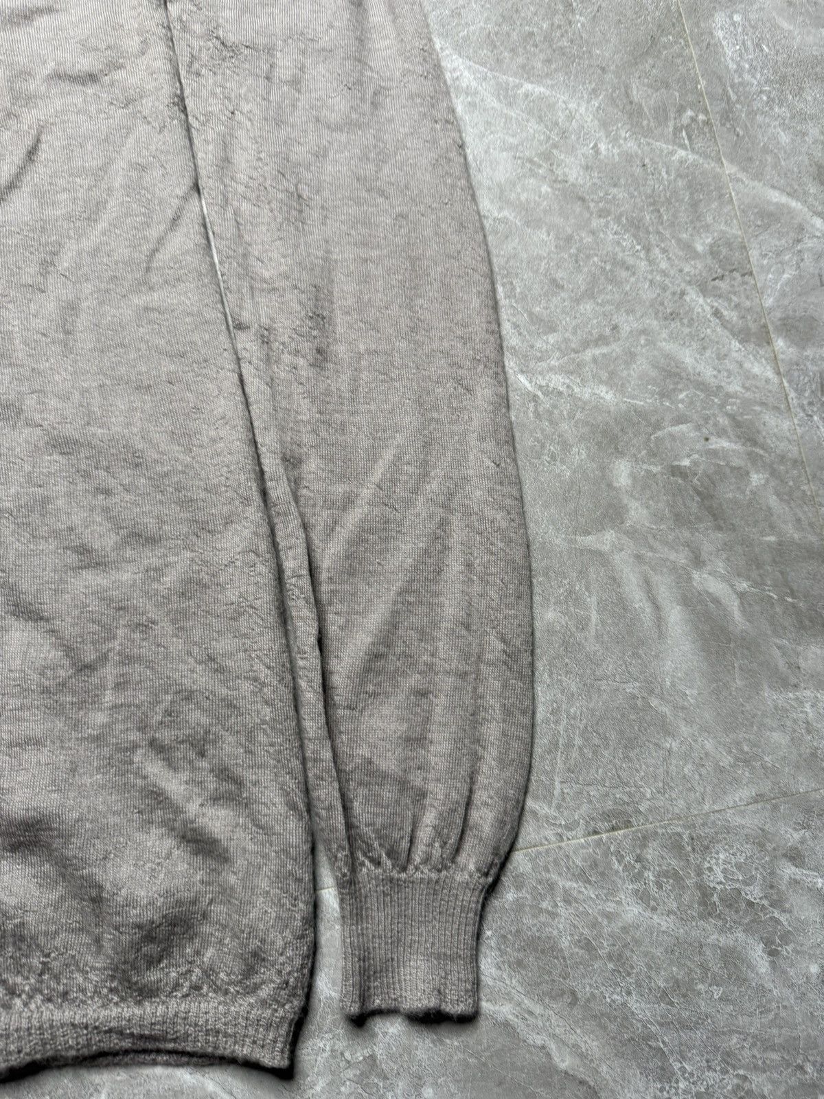 Rick Owens Rick Owens Glitter F/W17 Cashmere Oversized Sweater Textured Size US XS / EU 42 / 0 - 5 Thumbnail