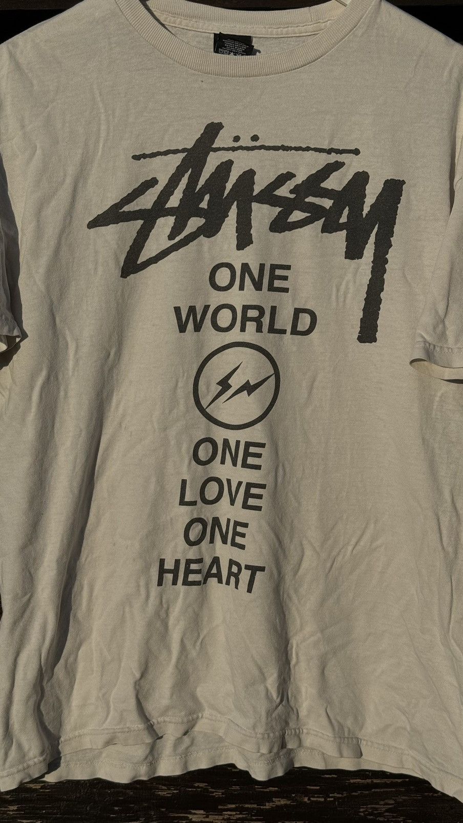Fragment Design × Stussy × Vintage 2011 Stussy X Fragment Design rare tee Size US M / EU 48-50 / 2 - 4 Thumbnail