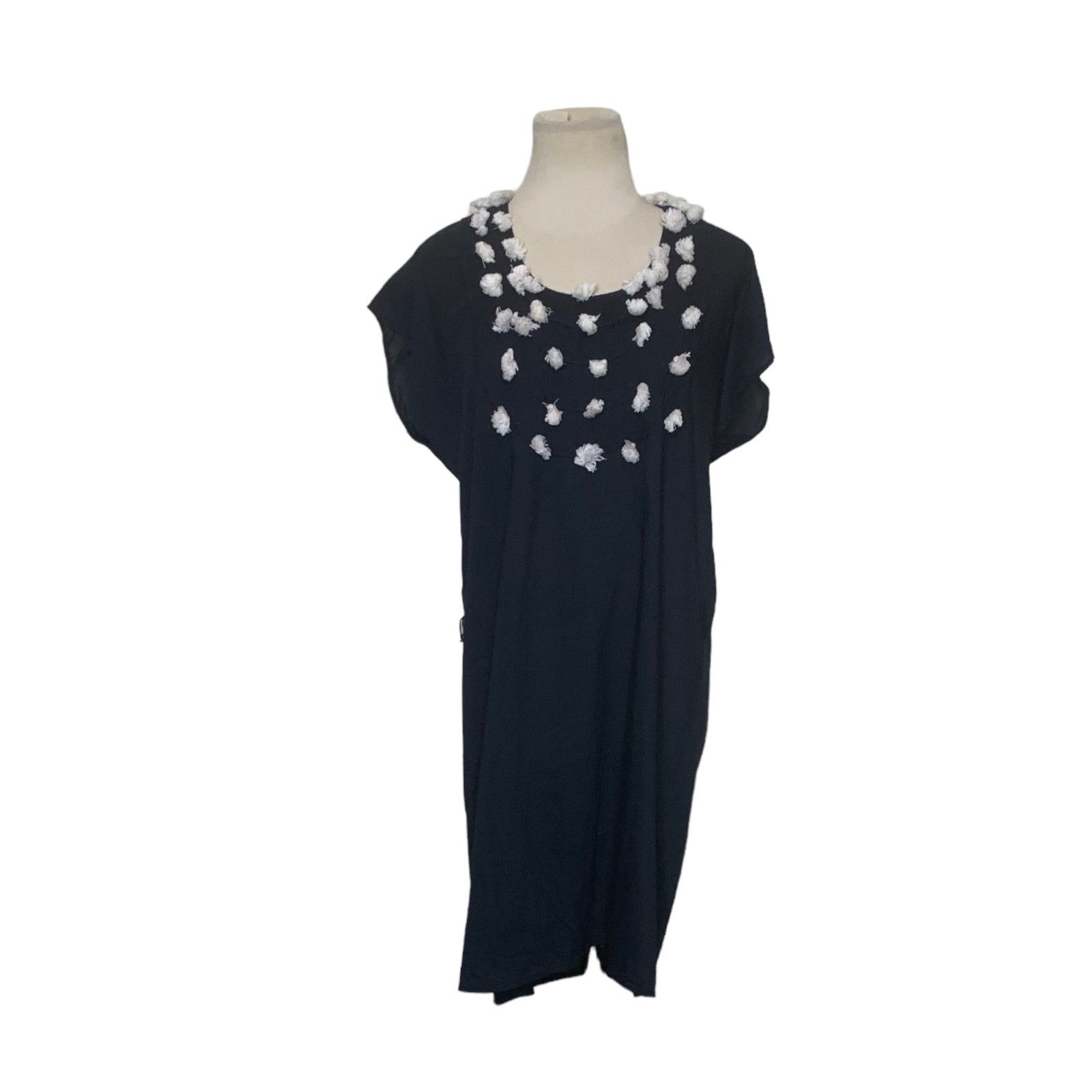 Figue Figue pompon detail short sleeves tunic mini dress size S Size S / US 4 / IT 40 - 1 Thumbnail