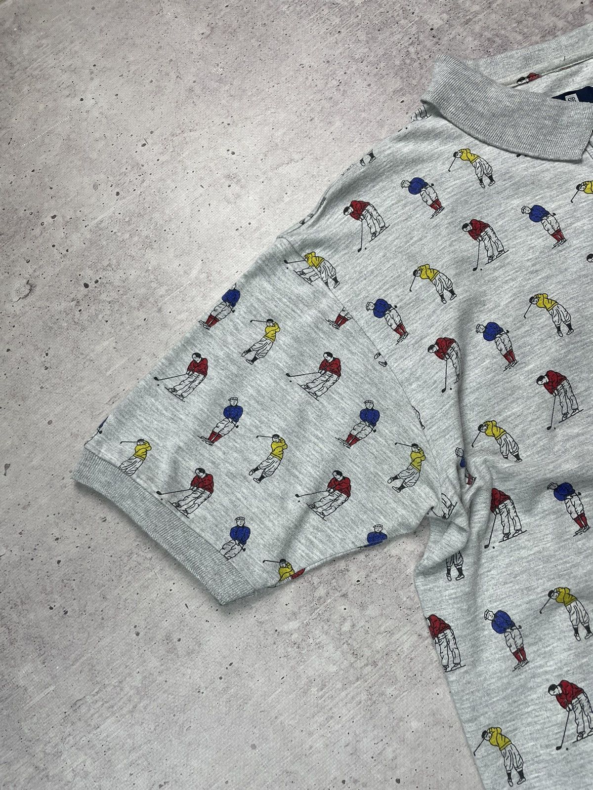 Givenchy × Vintage Vintage Givenchy Polo Shirt Monogram Golf Size US M / EU 48-50 / 2 - 5 Thumbnail