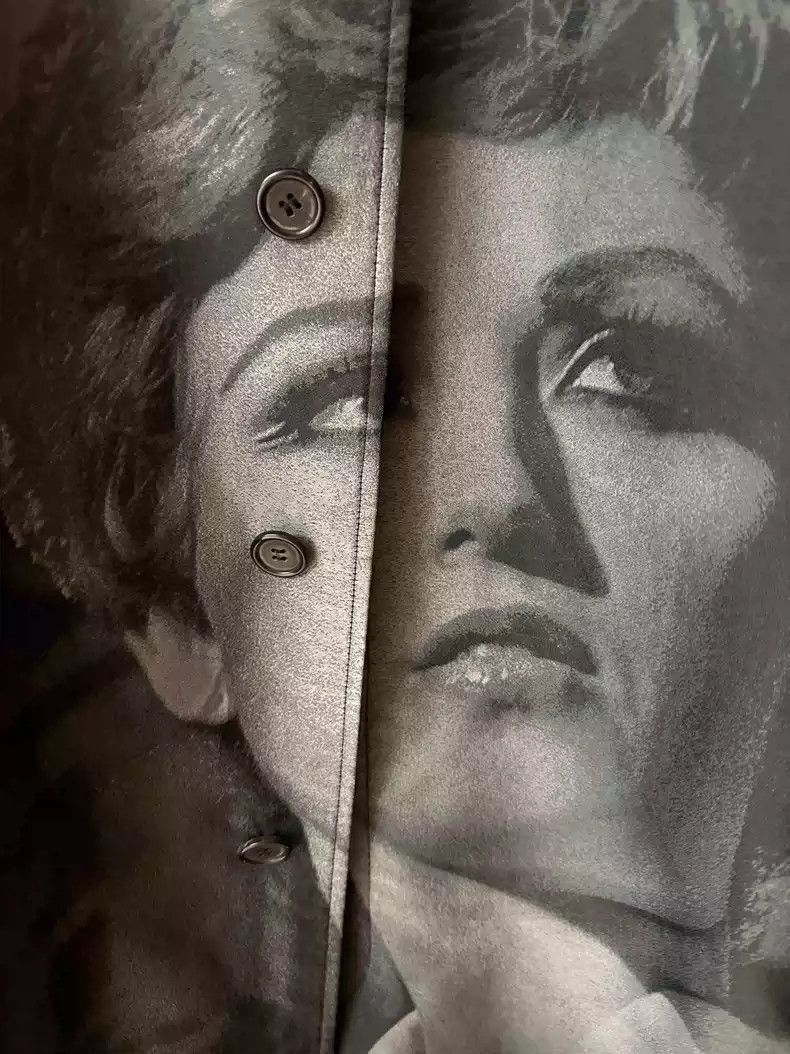 Undercover Cindy Sherman Show trench coat