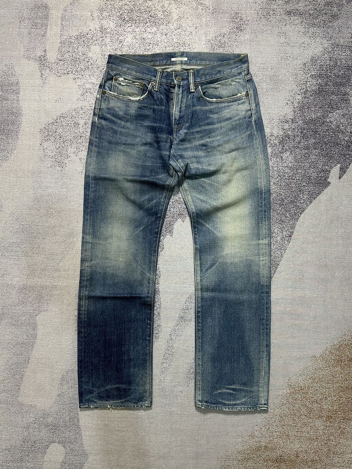 Sugar Cane Vintage Eternal Clawmark Faded Loose Baggy Jeans Size US 30 / EU 46 - 1 Thumbnail