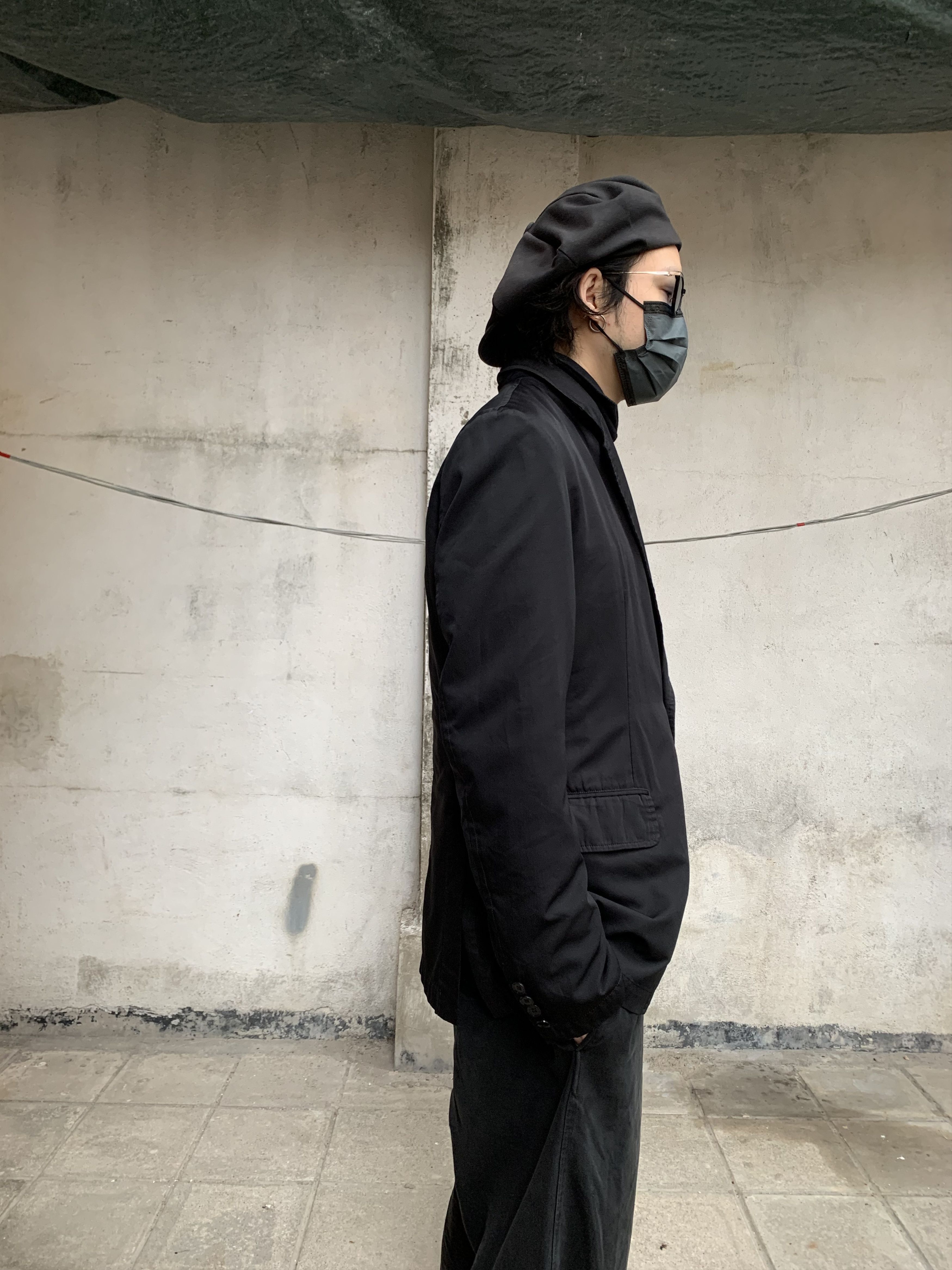 Yohji Yamamoto YYPH Pour Home Rare Black Label Blazer Jacket Size US L / EU 52-54 / 3 - 2 Thumbnail