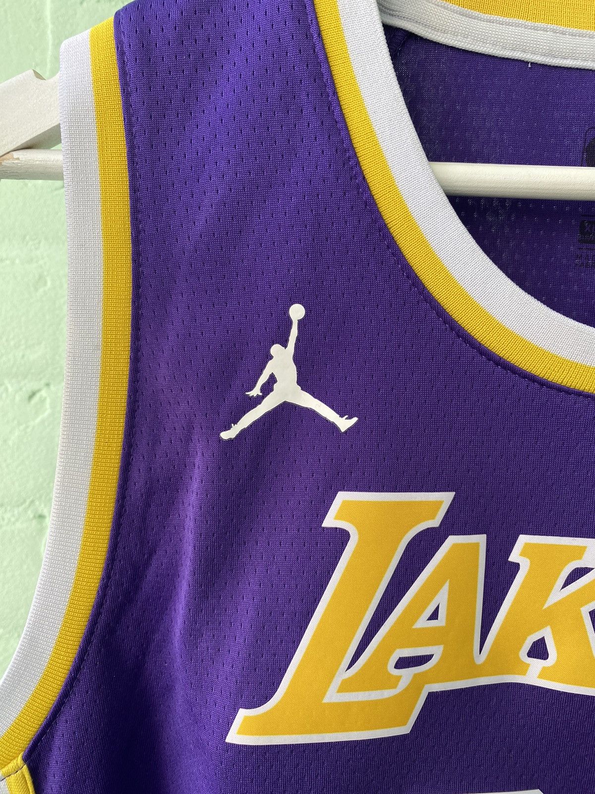 Jordan Brand #23 James L.A.Lakers Jordan Brand NBA Basketball Jerseys Size US XL / EU 56 / 4 - 3 Thumbnail