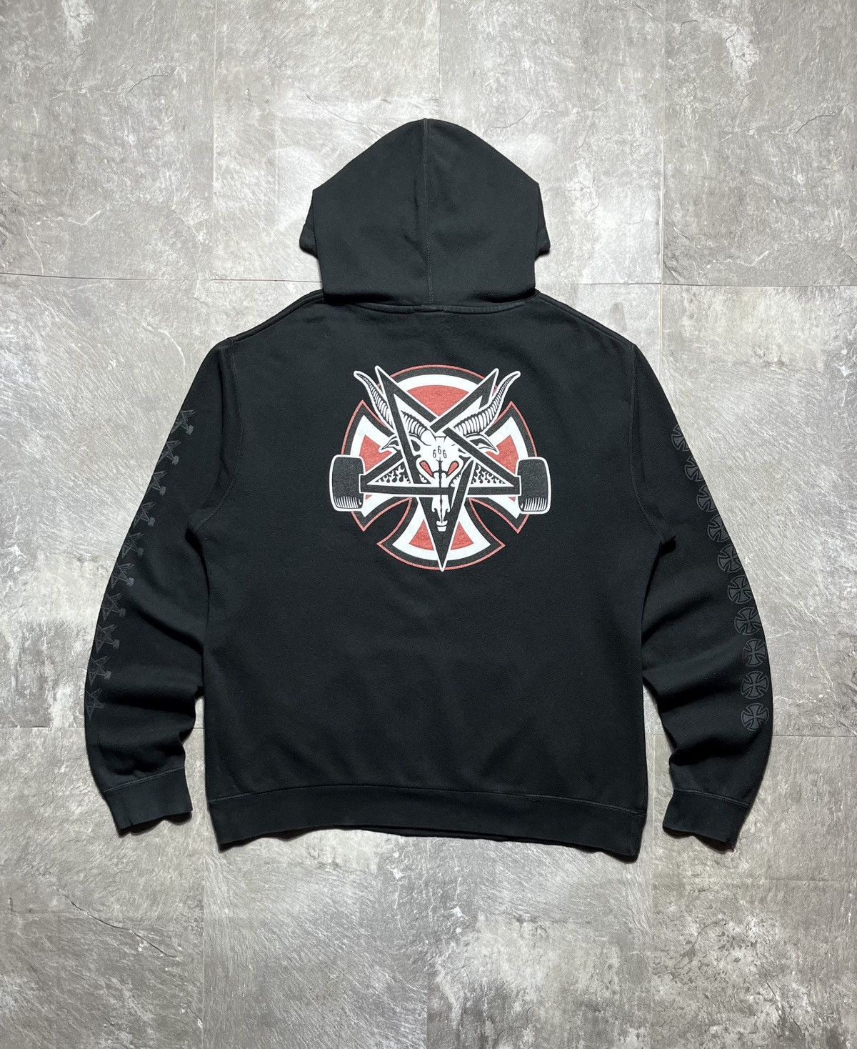 Independent Truck Co. Independent x Thrasher Pentagram Hoodie Big Logo Y2k Size US XL / EU 56 / 4 - 1 Thumbnail