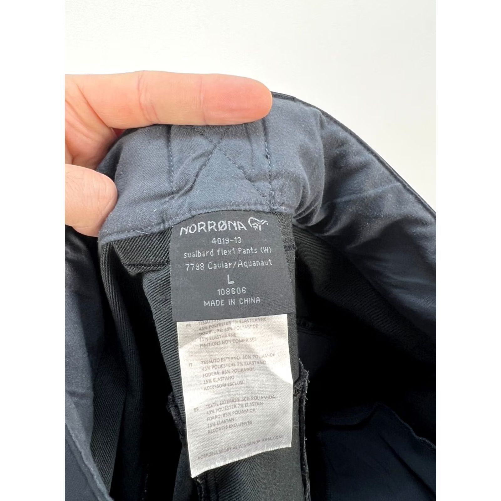 Vintage Norrona Svalbard Flex 1 Pants Womens L Dark gray Nike? Size 36" / US 14 / IT 50 - 7 Thumbnail