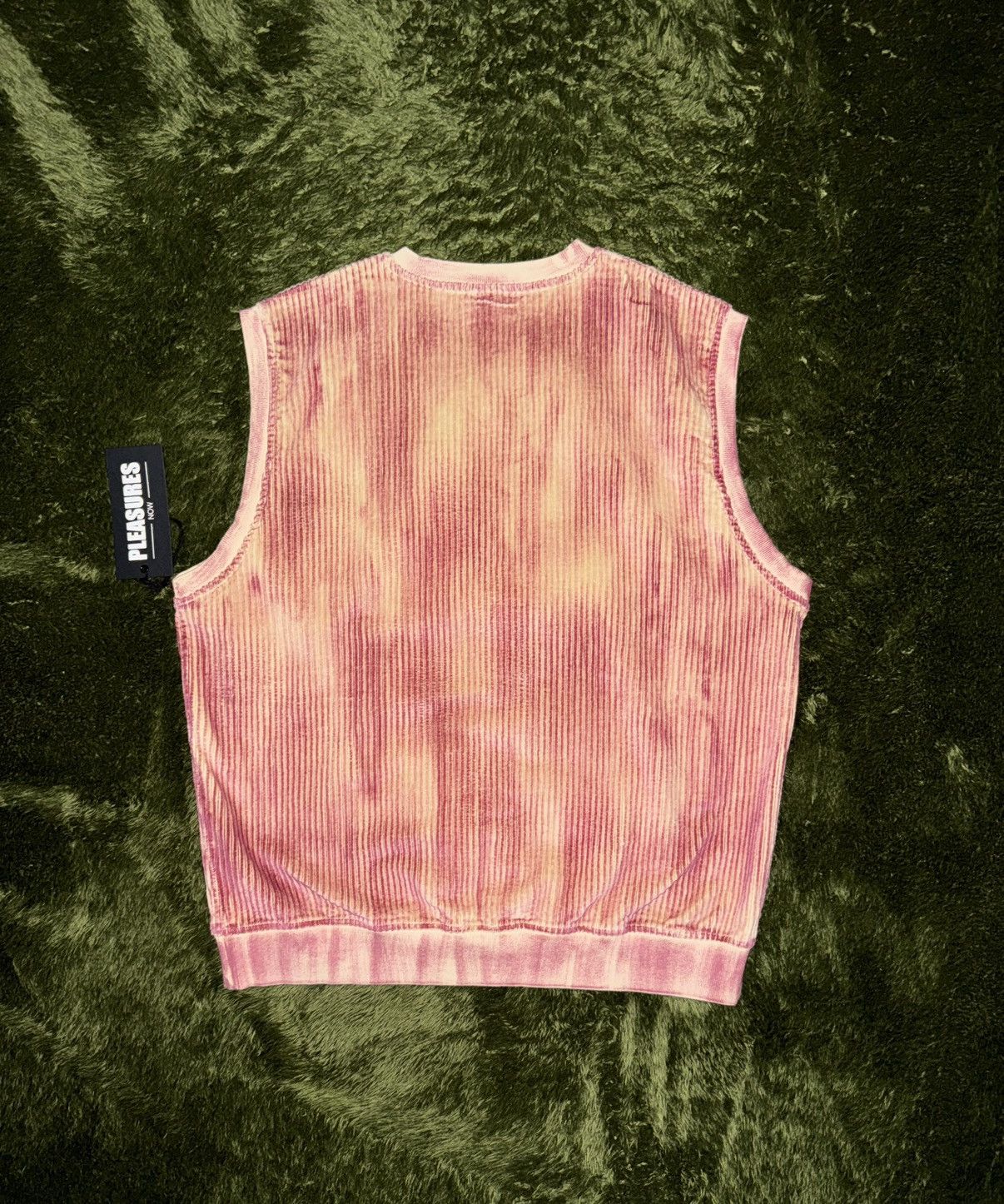 Pleasures [XL] Pleasures Overdyed Washed Corduroy Vest Size US XL / EU 56 / 4 - 8 Thumbnail