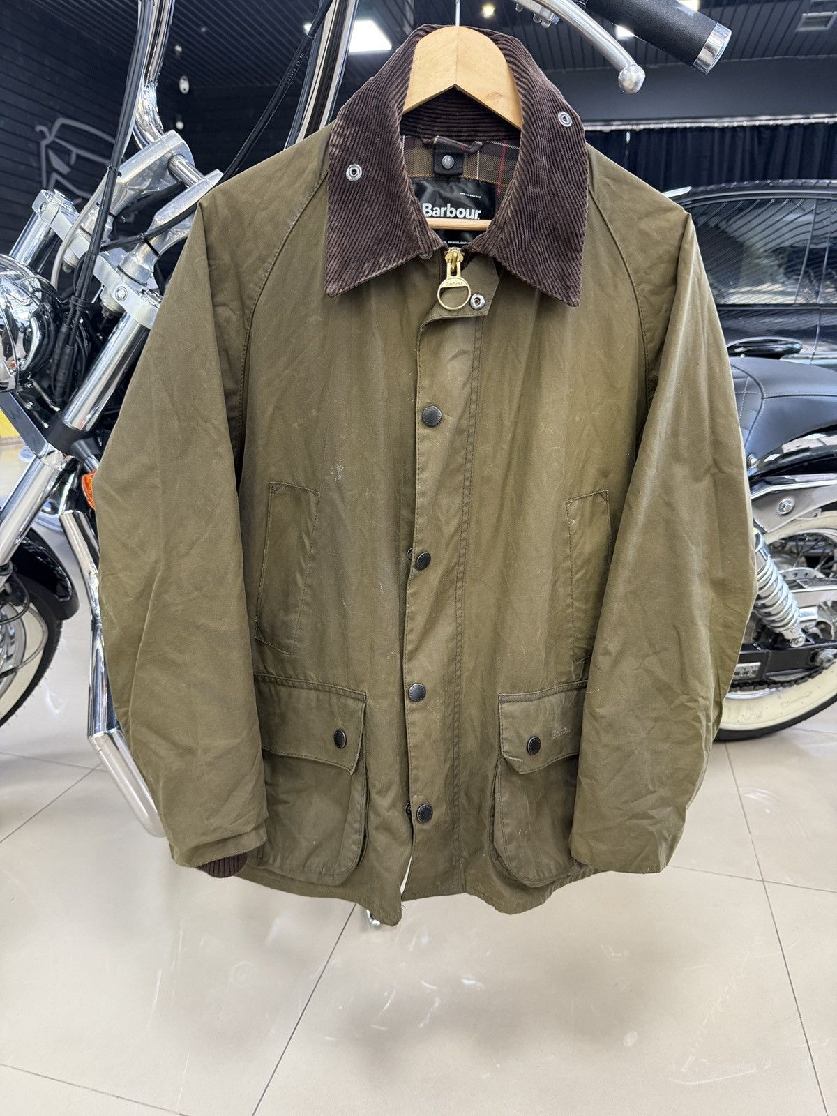 Barbour Barbour Classic Bedale Wax Jacket Size US L / EU 52-54 / 3 - 1 Thumbnail