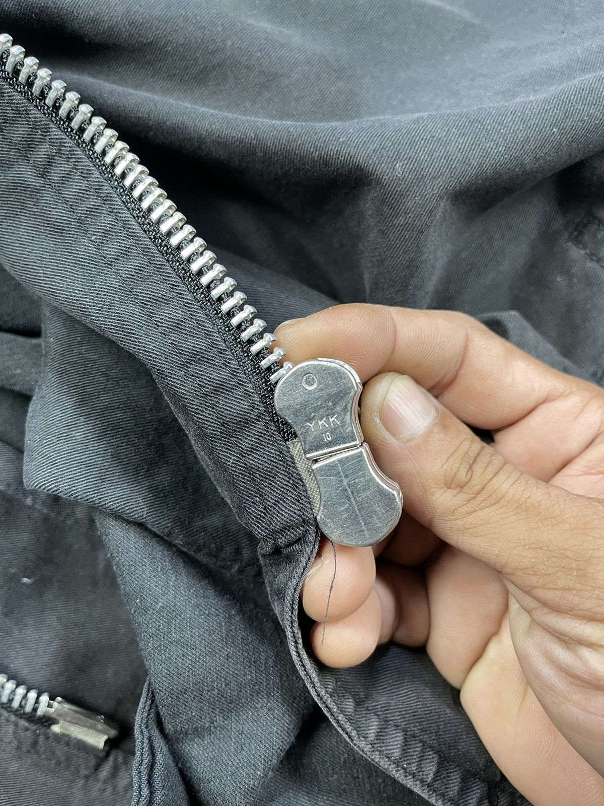 CABANE de ZUCCa Cabane De Zucca Scuba Hoodie Assymetrical Zipper Size US M / EU 48-50 / 2 - 14 Thumbnail