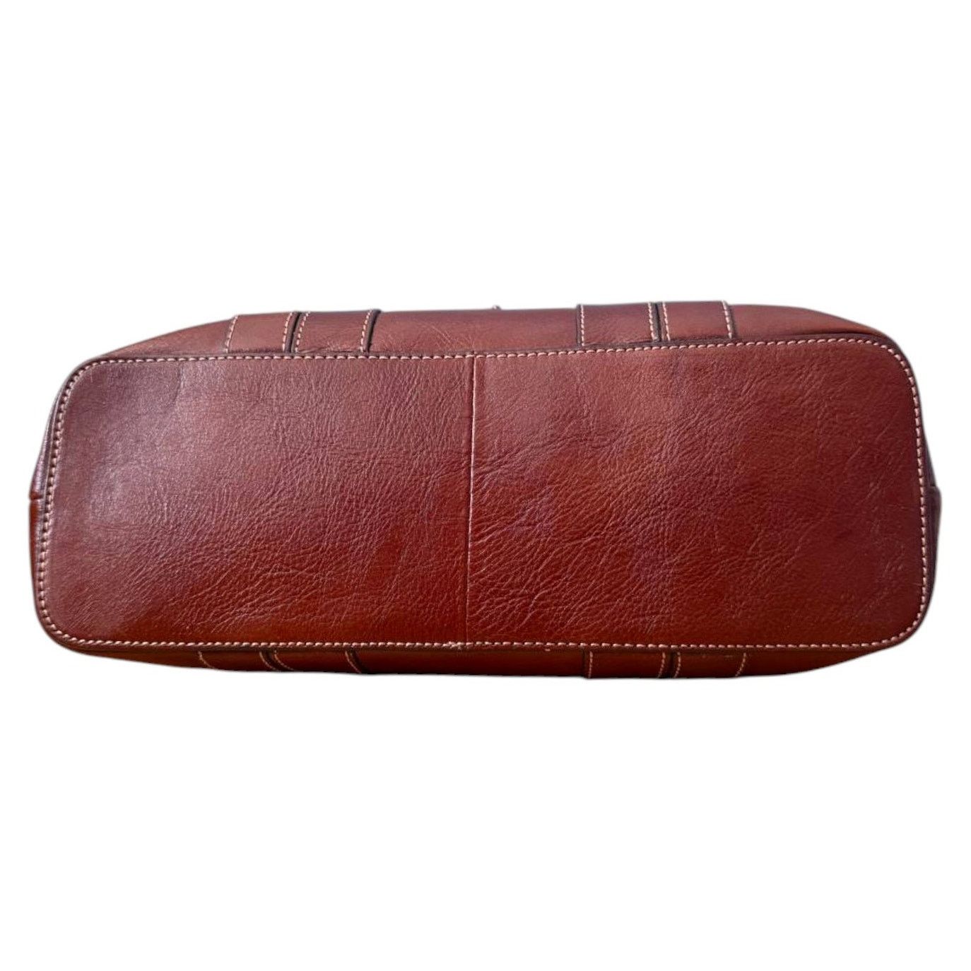 Etienne Aigner Etienne Aigner Vintage Brown Leather Bag Size ONE SIZE - 7 Thumbnail