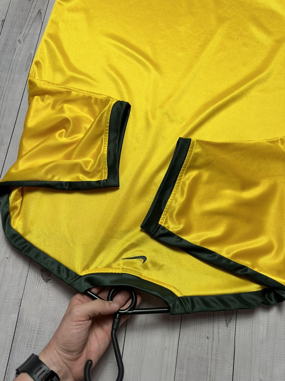 Nike × Vintage Vintage Nike Brazil soccer jersey logo Brasil size XL Size US XL / EU 56 / 4 - 4 Thumbnail