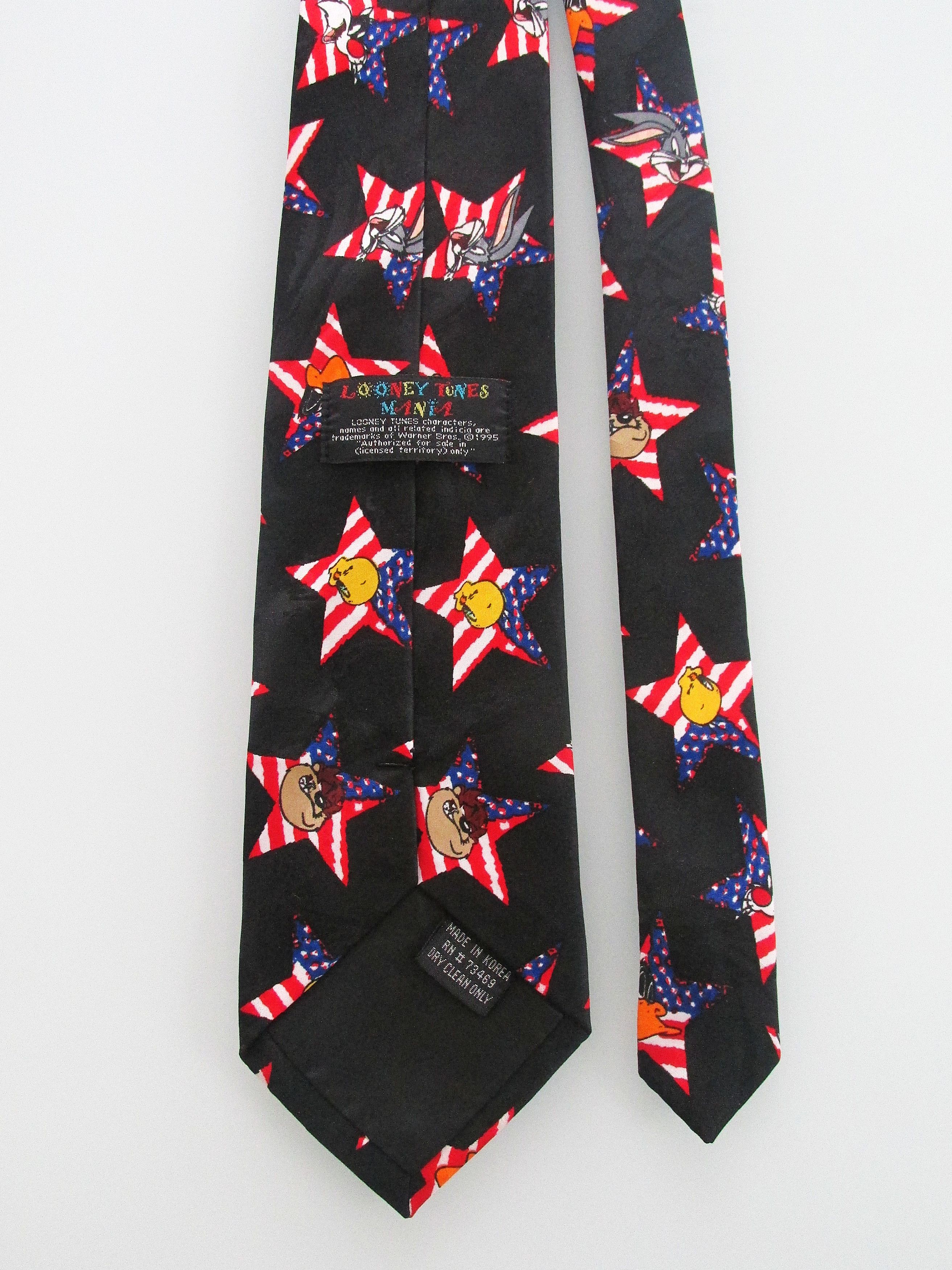 Warner Bros Looney Tunes Men's Tie Size ONE SIZE - 4 Thumbnail