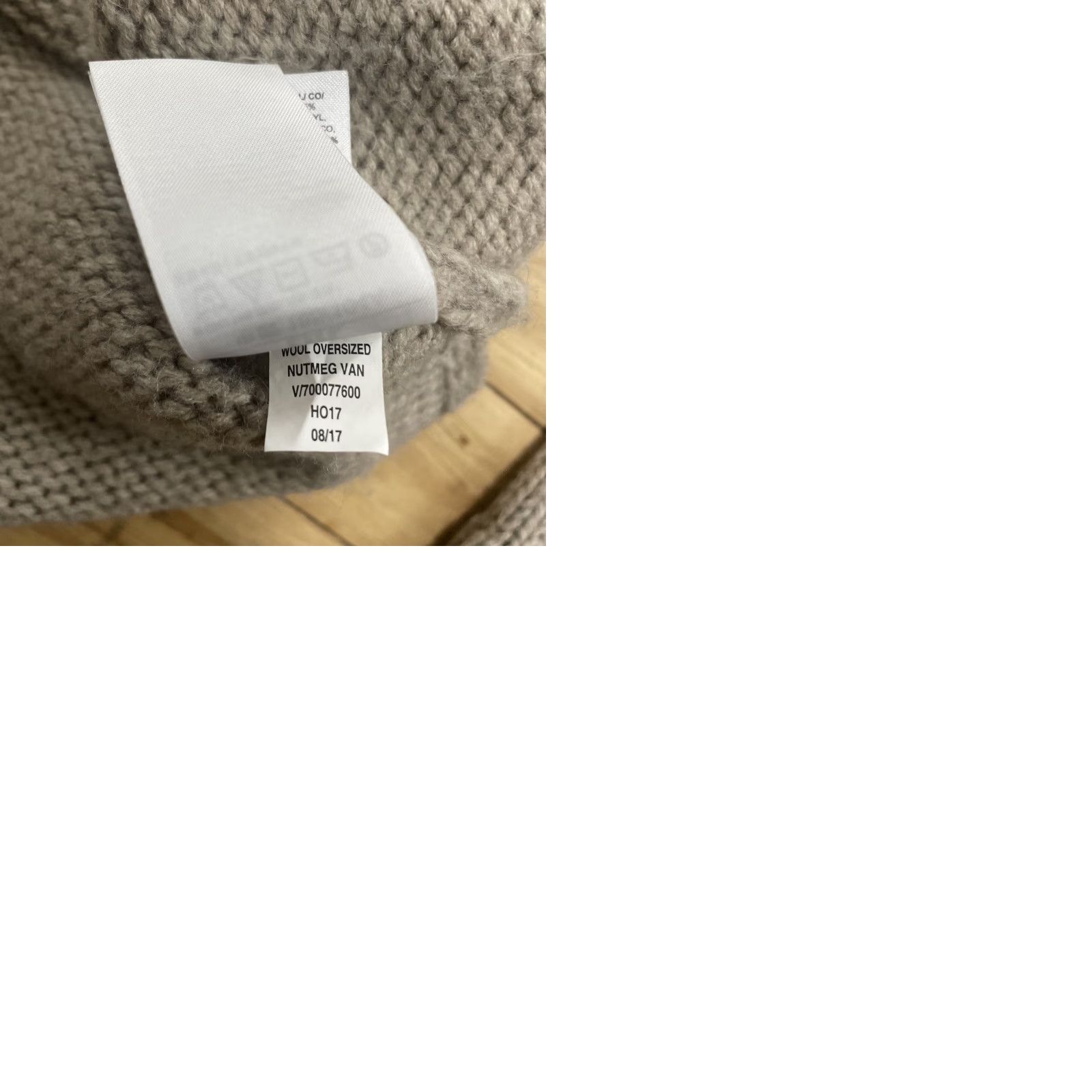 Gap VINTAGE Gap wool textured knit sweater Men L Beige Nutmeg Old Money Capsule layer Pullover Knit Crew Neck Long Sleeve Regular Wool/Nylon Casual Mens Size US L / EU 52-54 / 3 - 12 Thumbnail