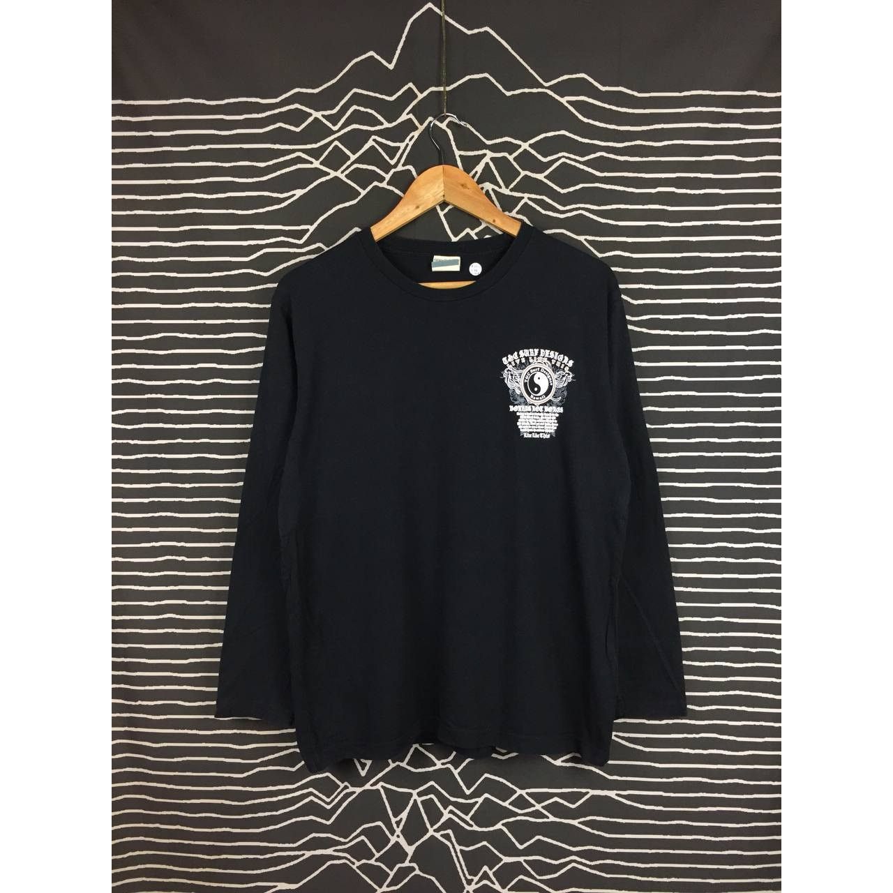 Vintage Vtg T&C Surf Designs Hawaii Live Like This Longsleeve Tee Size US M / EU 48-50 / 2 - 4 Thumbnail