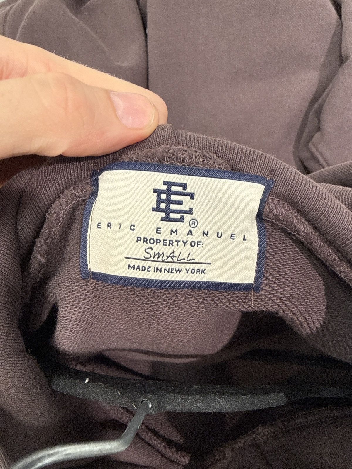Eric Emanuel Eric Emanuel FW22 Hoodie Brown Size US S / EU 44-46 / 1 - 2 Thumbnail