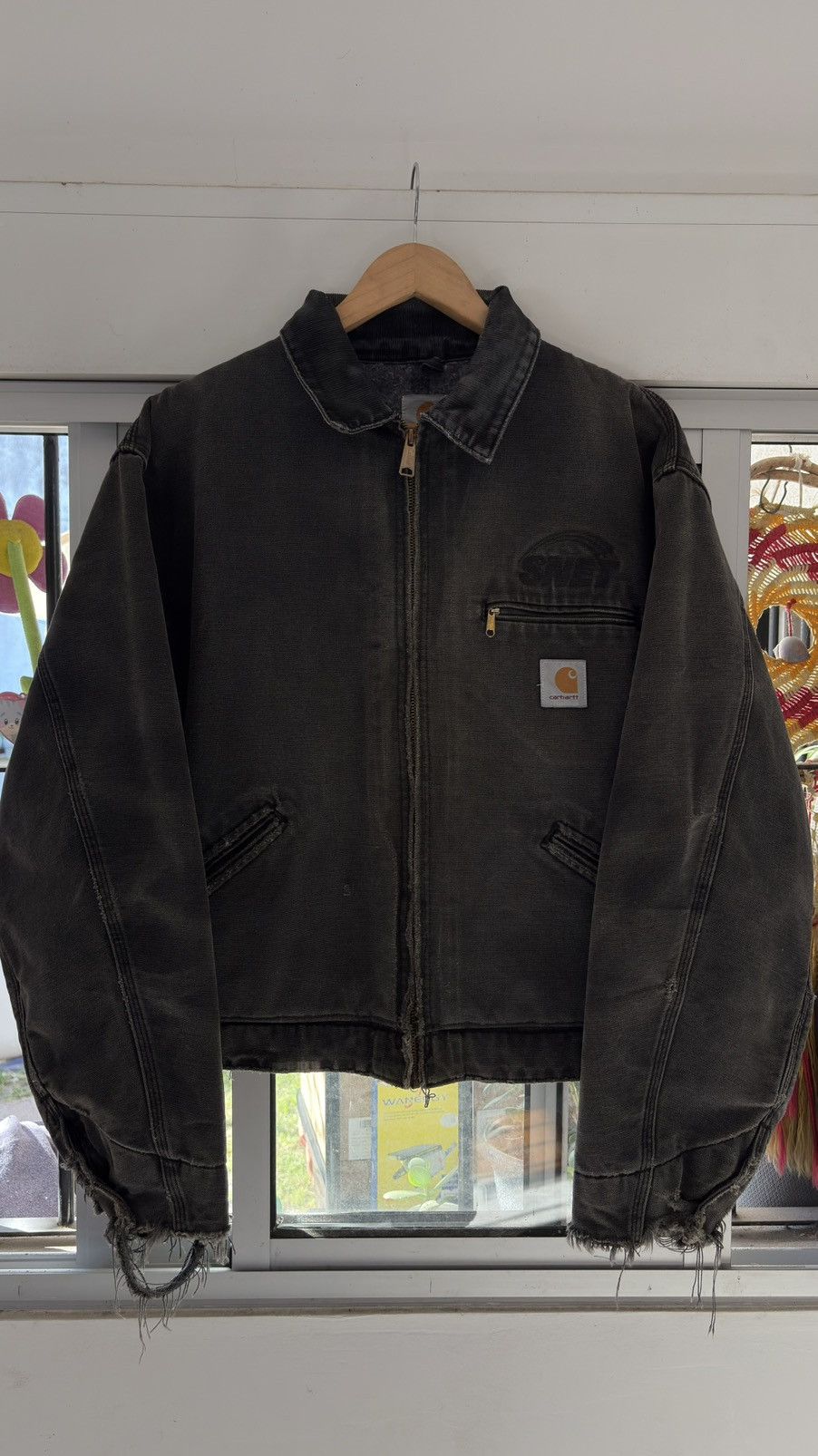 Carhartt Carhartt Detroit 90s Big Logo RARE faded n’ distressed Size US M / EU 48-50 / 2 - 22 Thumbnail