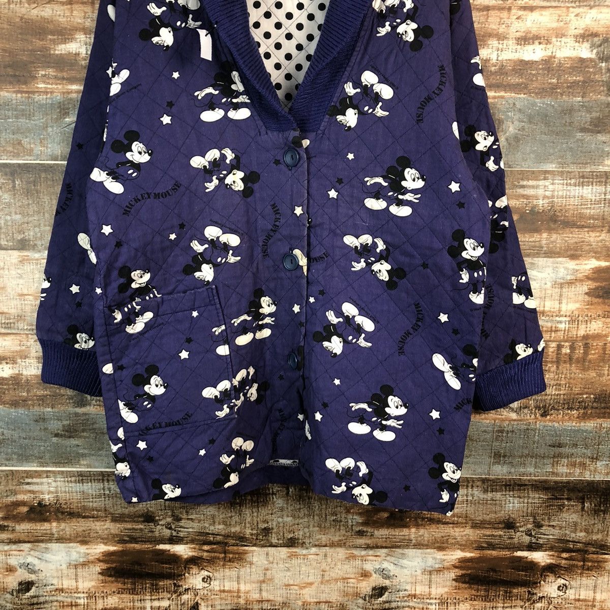 Disney Erny Walt Disney Mickey Mouse Cardigan vintage #A2370 Size M / US 6-8 / IT 42-44 - 3 Thumbnail