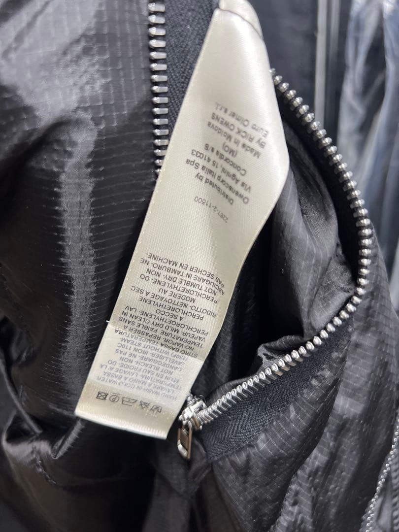 Rick Owens Drkshdw 18AW PADDED FISHTAIL PARKA ripstop XL Size US XL / EU 56 / 4 - 8 Thumbnail