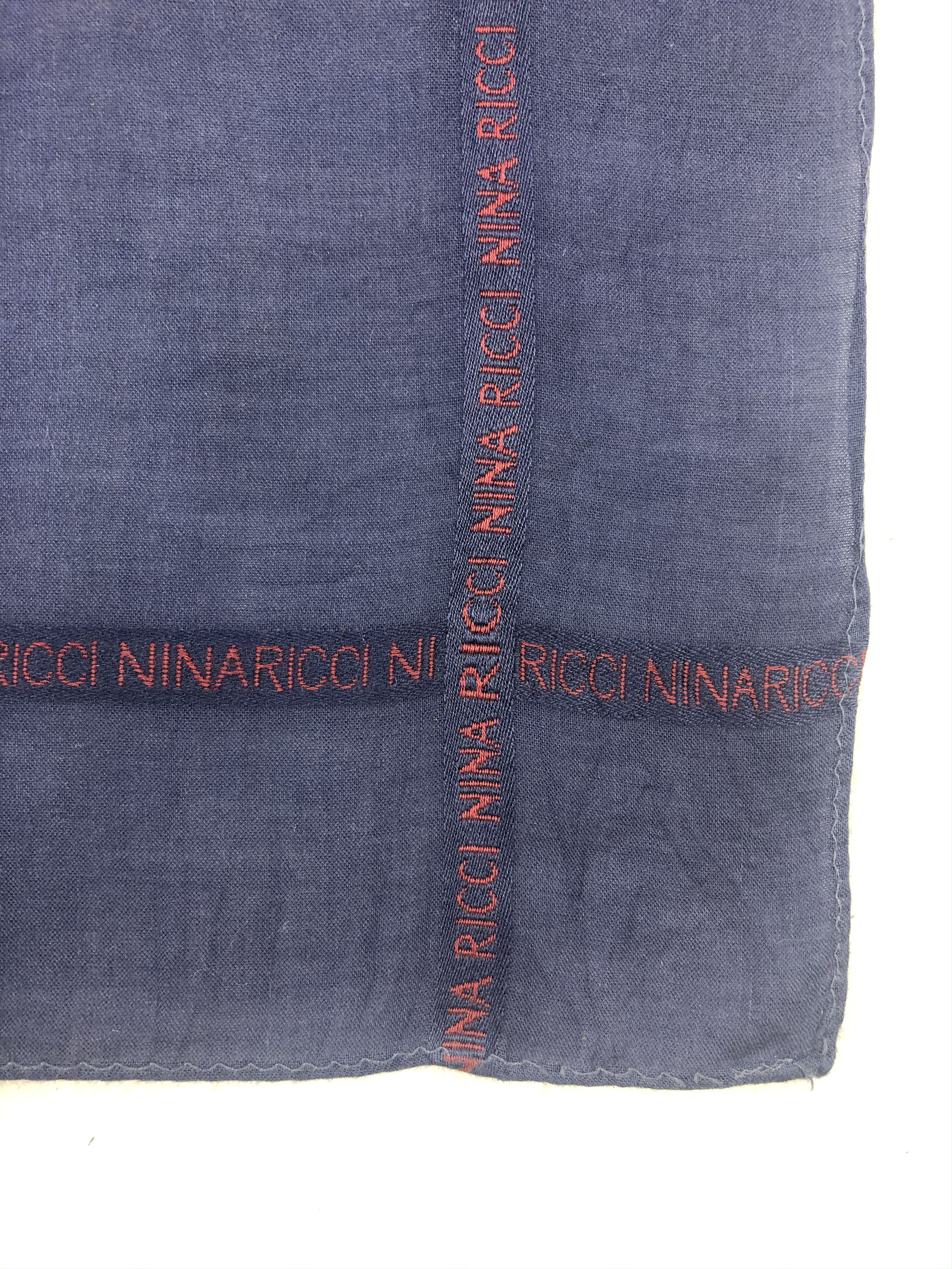 Nina Ricci × Vintage Nina Ricci Handkerchief / Bandana / Neckerchief Size ONE SIZE - 4 Thumbnail