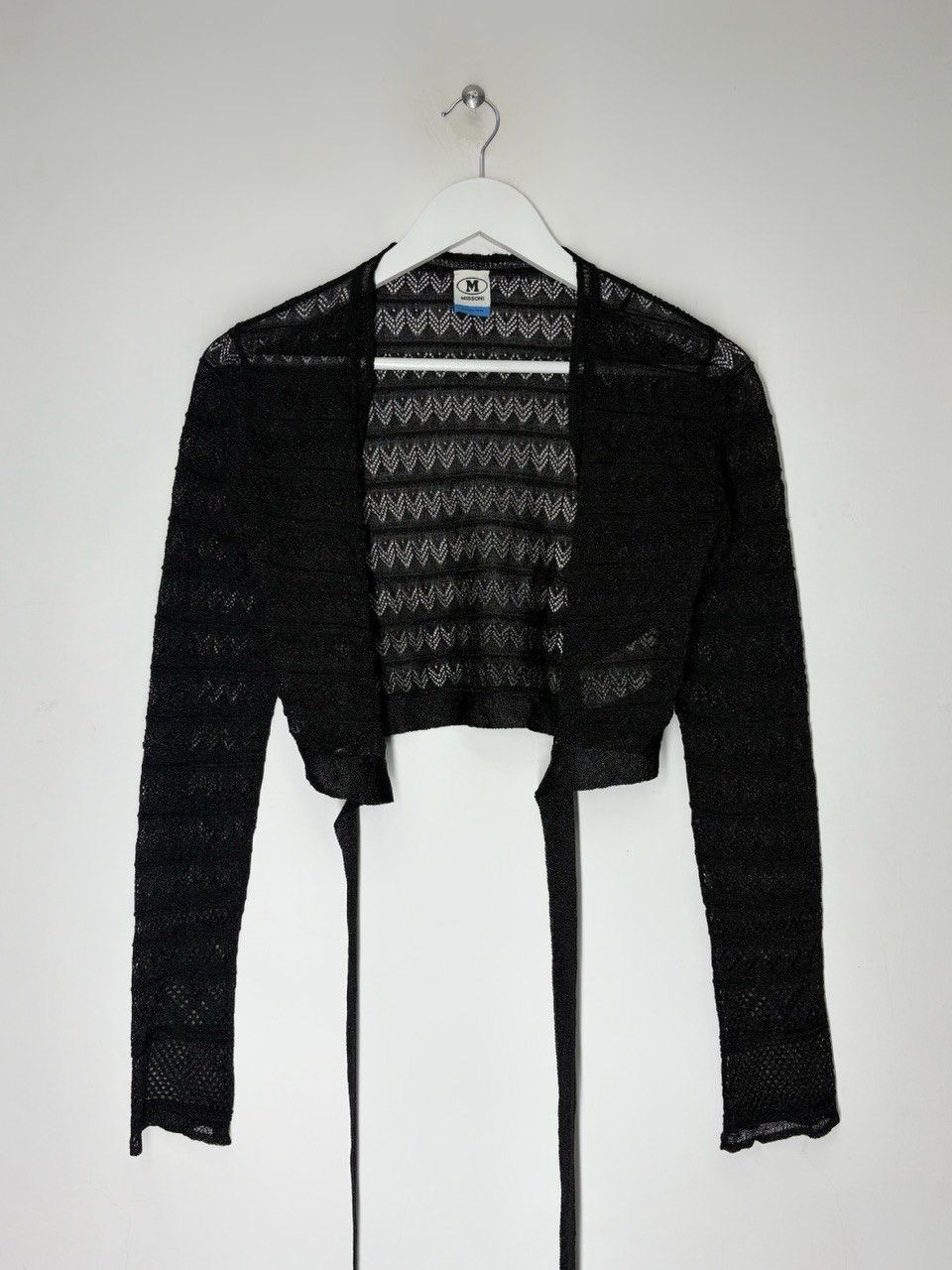 MISSONI Open Cardigan Knit Viscose