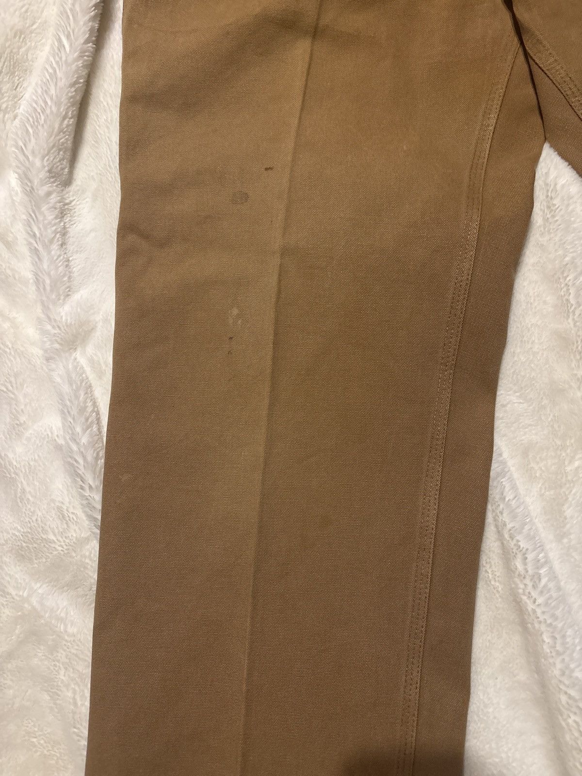Carhartt Vintage Y2K Carhartt tan/khaki carpenter pants Size US 34 / EU 50 - 2 Thumbnail