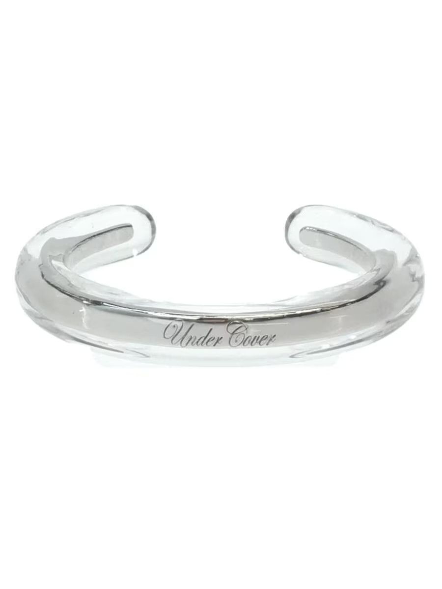 image of Undercover Acrylic Wrap Script Bracelet in Clear, Men's