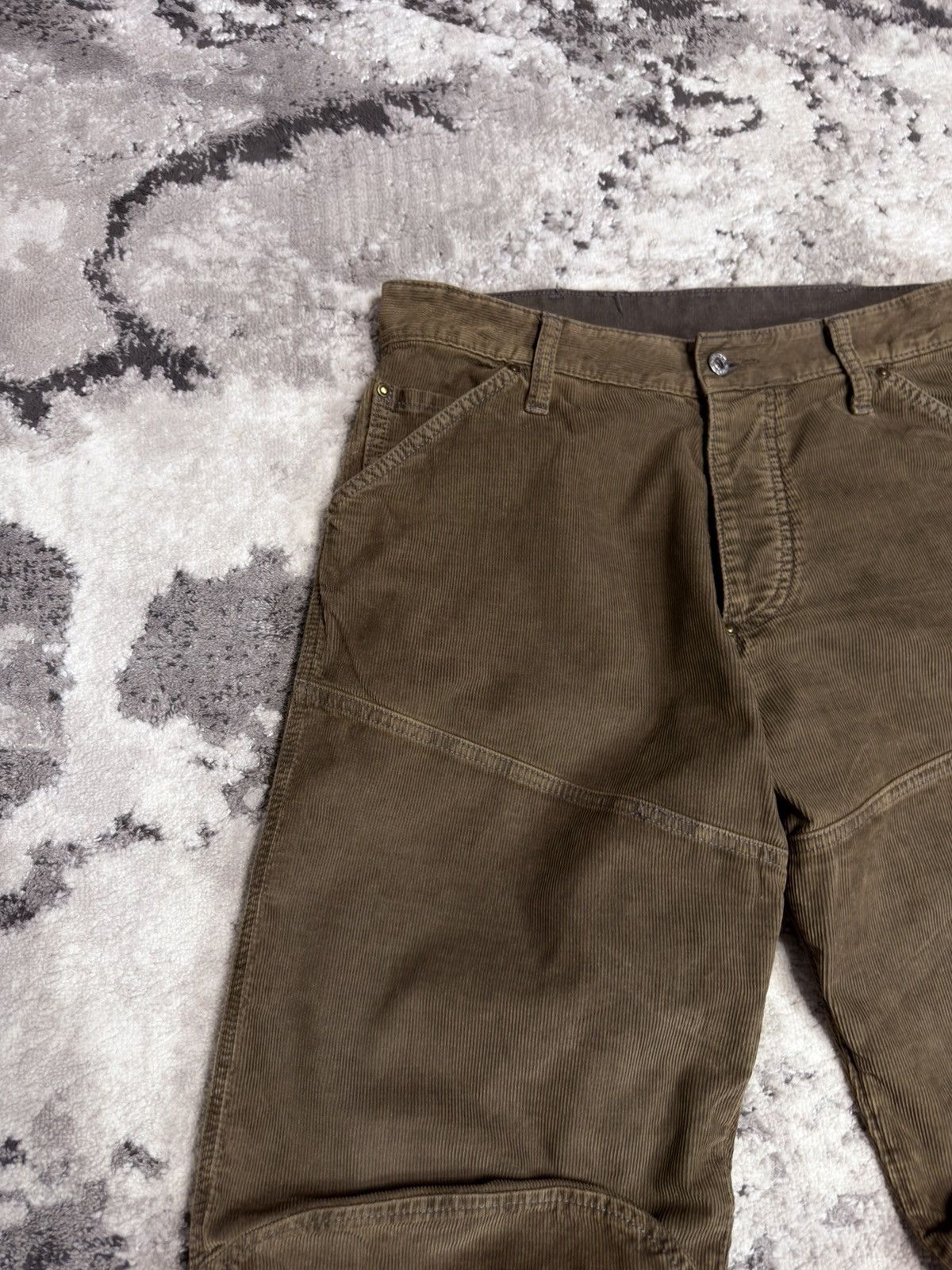 G-Star Sick Vintage G Star Elwood Corduroy Pants LGB Balenciaga Y3 Size US 34 / EU 50 - 13 Thumbnail