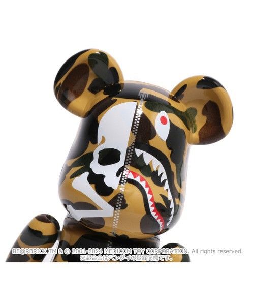 Bape BAPE Mastermind Shark BE@RBRICK Figure Size ONE SIZE - 3 Thumbnail