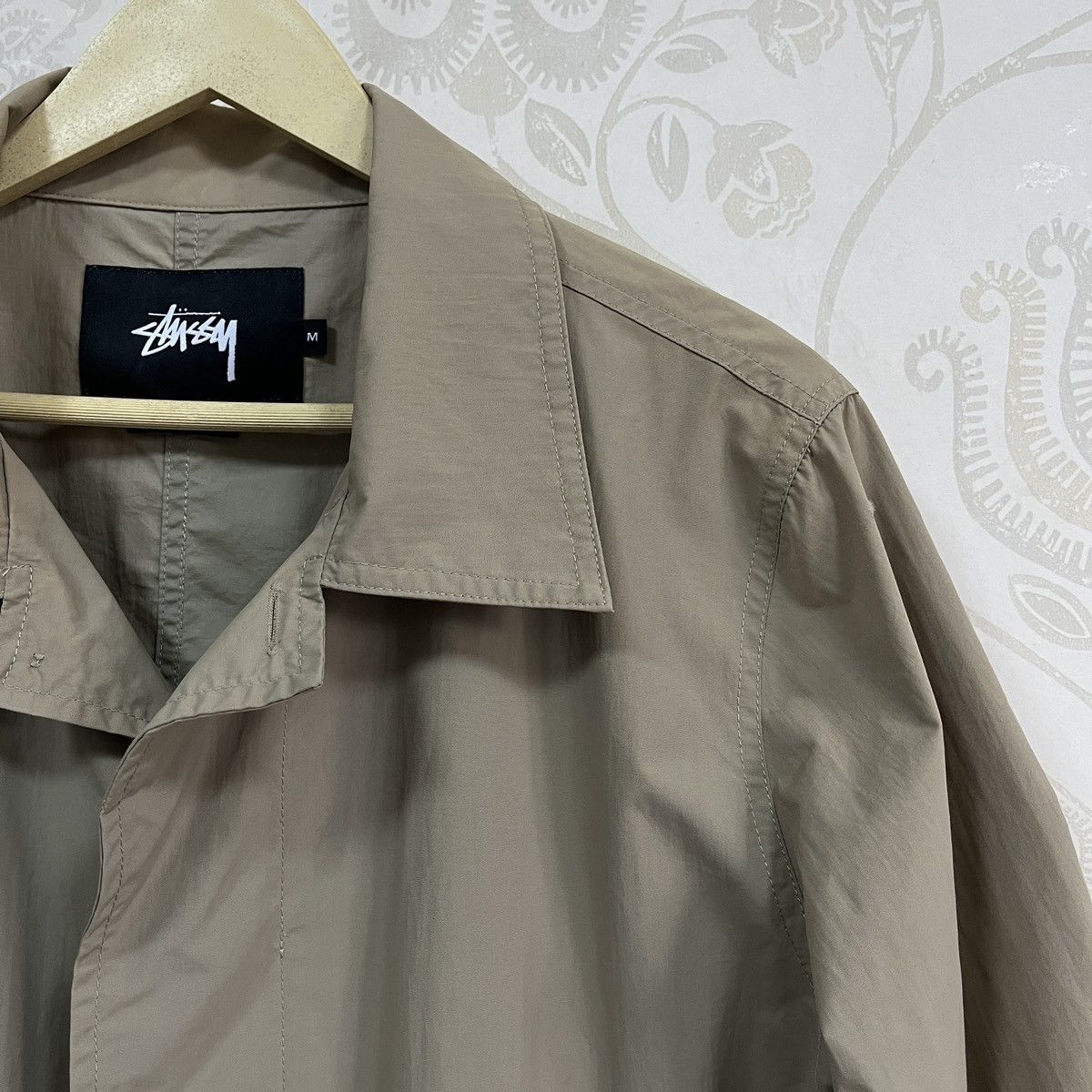 Stussy × Vintage Stussy Streetwear Parka Light Jacket Size US M / EU 48-50 / 2 - 6 Thumbnail