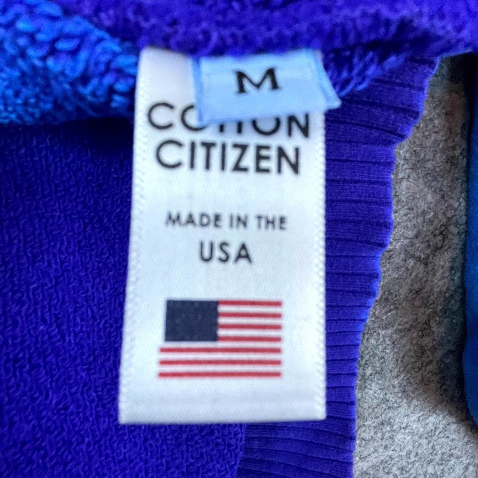 COTTONCITIZEN Cotton Citizen Bronx Hoodie Mens Medium Blue Ombre Full Zip Size US M / EU 48-50 / 2 - 5 Thumbnail