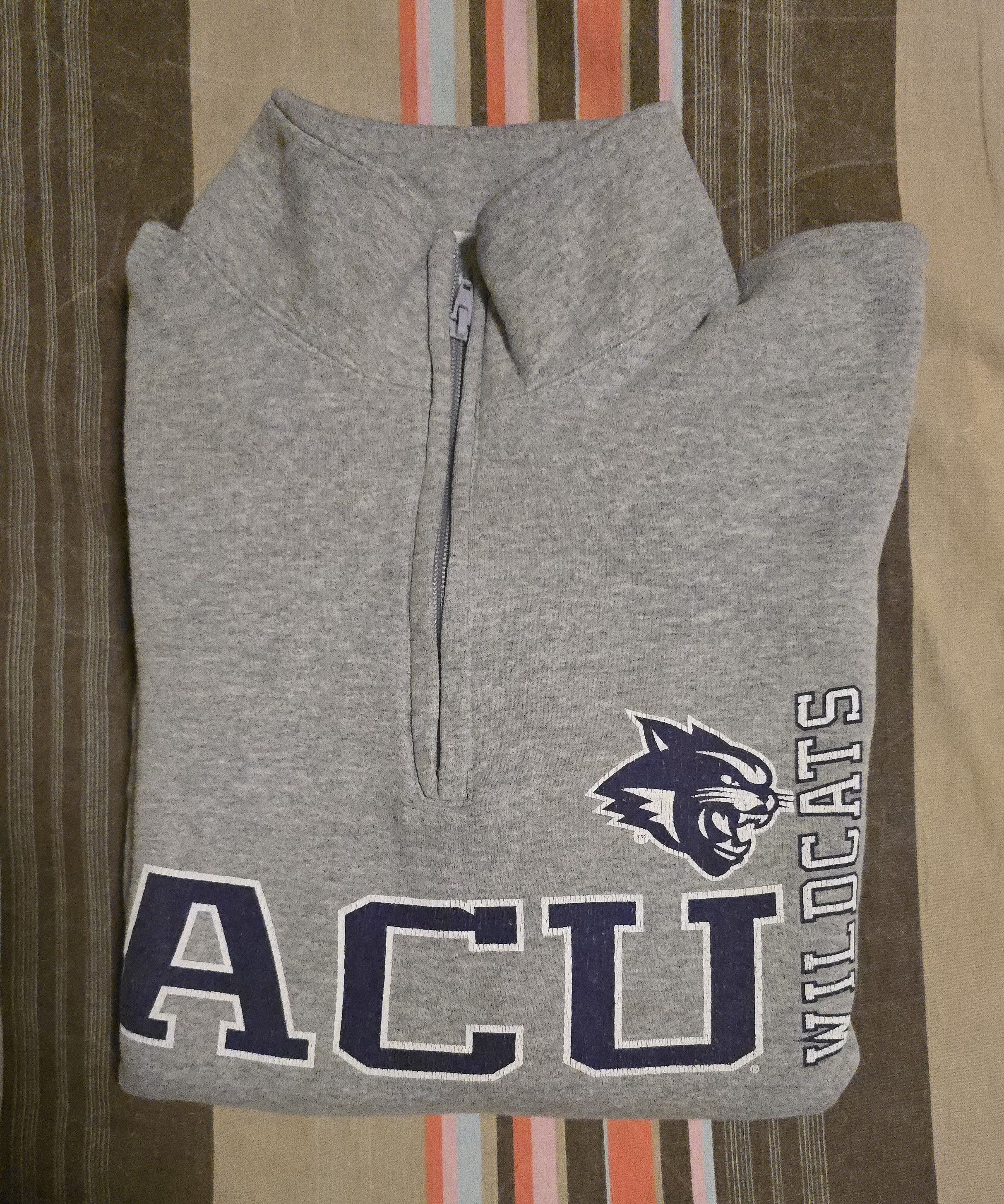 Champion Champion ACU Wildcats Vintage Half-Zip Sweatshirt Size US L / EU 52-54 / 3 - 3 Thumbnail