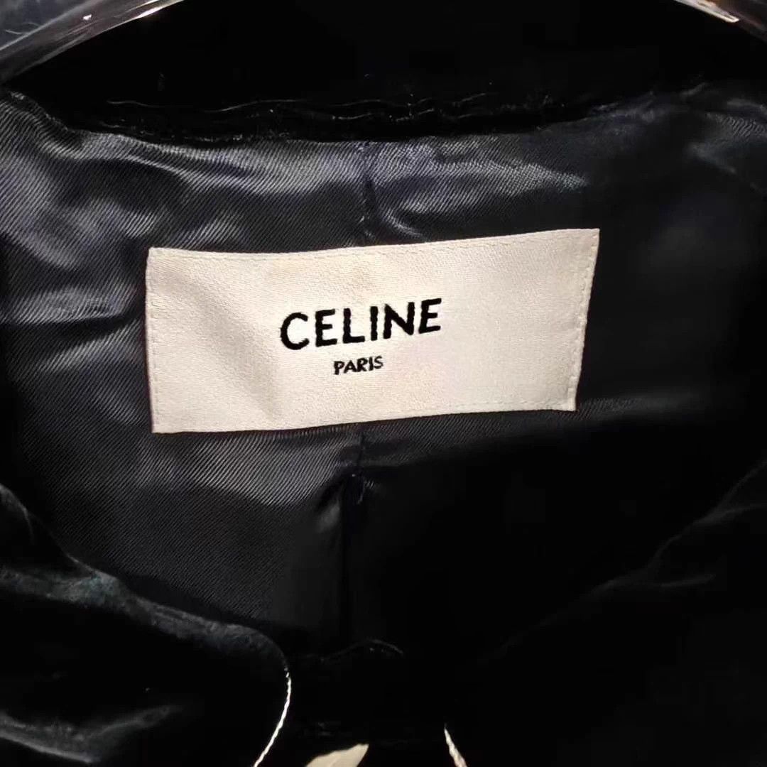 Celine Celine velvet leather panel blouson 46 NWT Size XL / US 12-14 / IT 48-50 - 2 Thumbnail