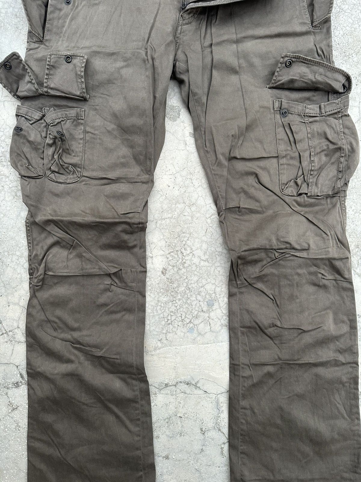 Tete Homme Vintage Tete Homme Bondage Cargo Trouser Pants Size US 34 / EU 50 - 6 Thumbnail