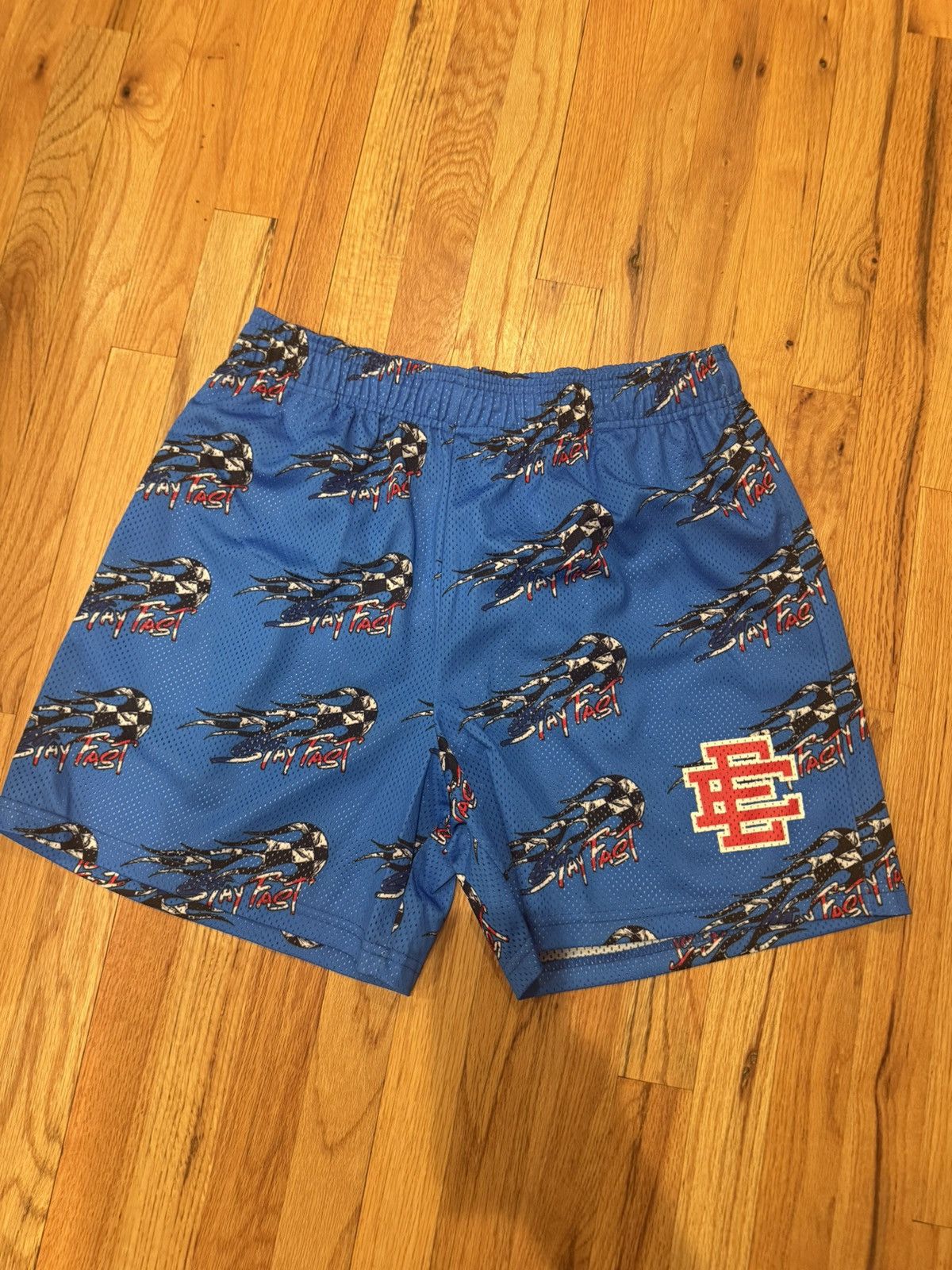Eric Emanuel x Matty Boy Go Fast Mesh Shorts XXL
