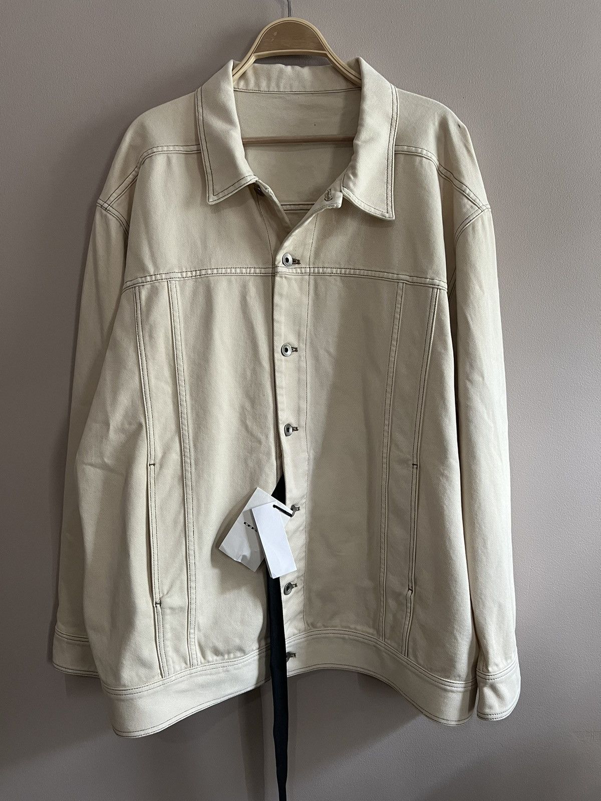 Rick Owens Drkshdw Rick Owens Drkshdw Jumbo Worker Jacket Size US XL / EU 56 / 4 - 5 Thumbnail