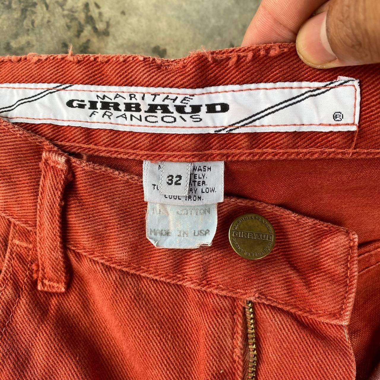 Marithe + Francois Girbaud RARE VINTAGE 90S MARITHE FRANCOIS GIRBAUD DENIM Size US 30 / EU 46 - 7 Thumbnail