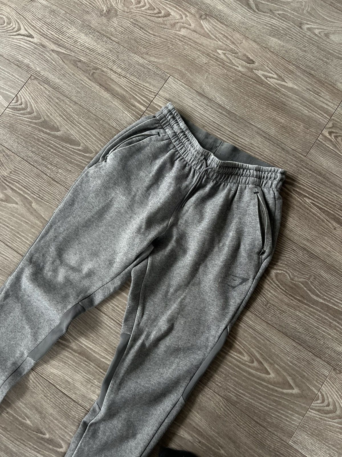 Gymshark Gymshark Onyx Pro Cotton David Laid Gray Joggers Size US 31 - 4 Thumbnail