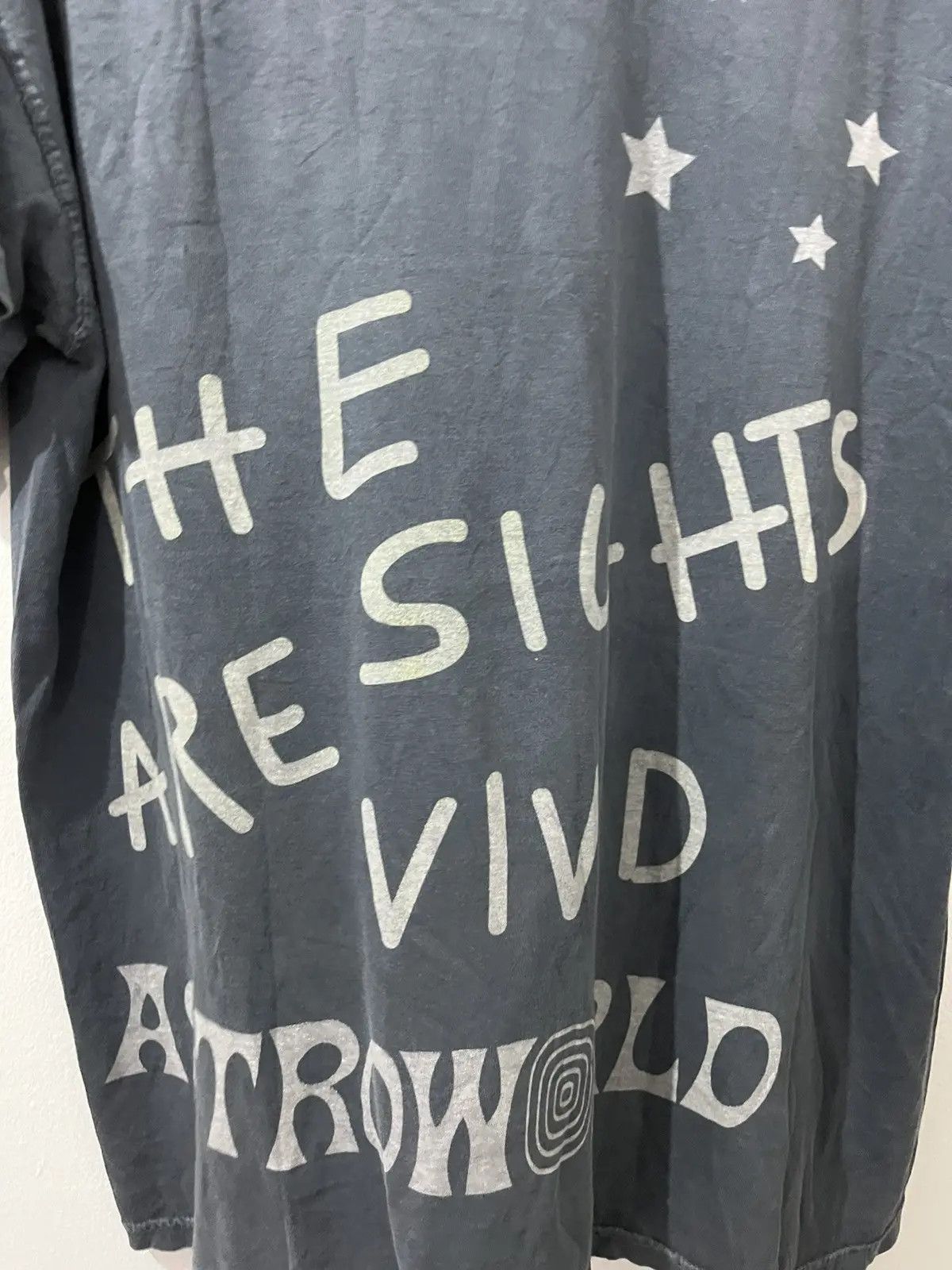 Rap Tees 💥Nicely Faded Black Astroworld Enjoy The Ride Large Rap Tee Size US L / EU 52-54 / 3 - 11 Thumbnail