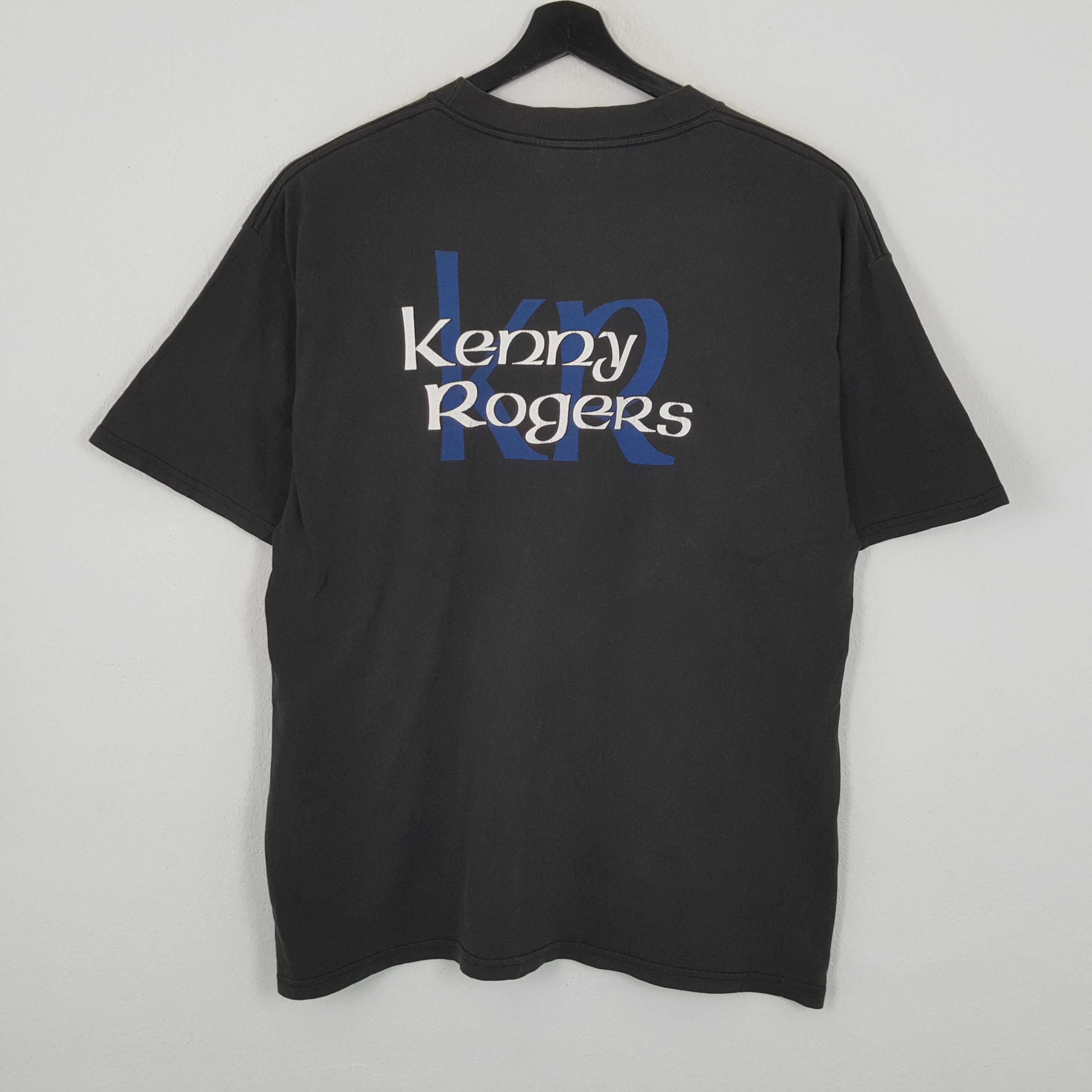 Vintage KENNY ROGERS American Singer Music Vintage Tshirt Size US XL / EU 56 / 4 - 3 Thumbnail