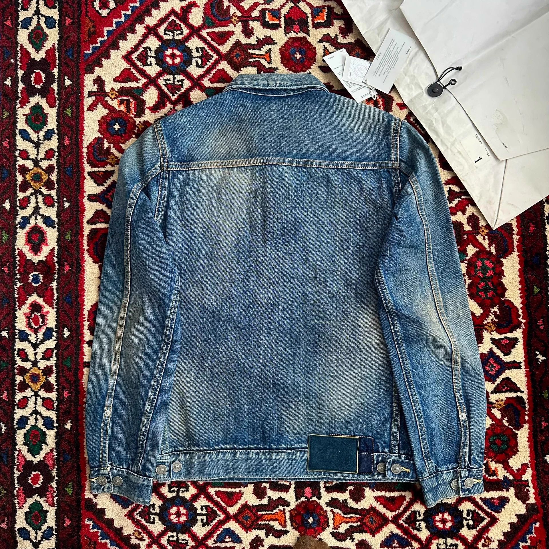Visvim visvim 13ss 101 1 denim jacket oily yellow mud wash Size US S / EU 44-46 / 1 - 2 Thumbnail