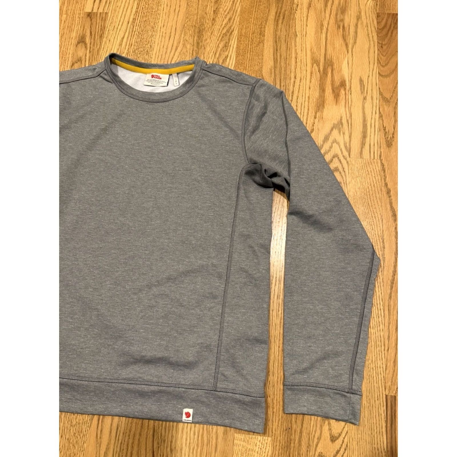 Vintage Fjallraven High Coast Lite Sweater Mens Med Grey Long Sleeve Outdoor Zip Pocket Size US M / EU 48-50 / 2 - 5 Thumbnail
